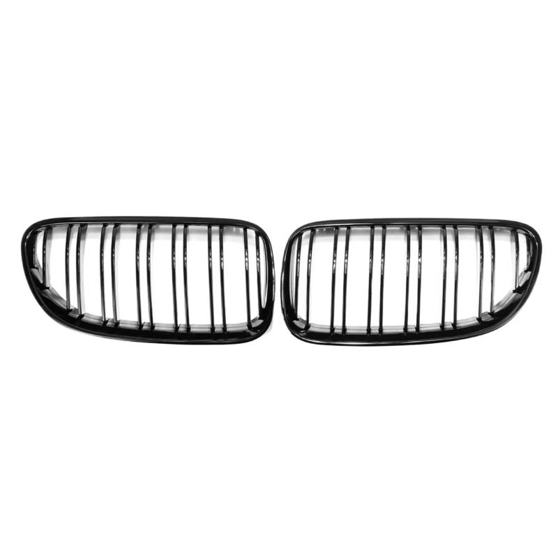 Kühlergrill vorne Kompatibel Mit Für E92 E93 316i 320d 320i 323i 325d 325i 2010 2011 2012 2013 2014. Vorderer Nieren-Renngrill, Glänzend Schwarzer Sportgrill von MKKDYC