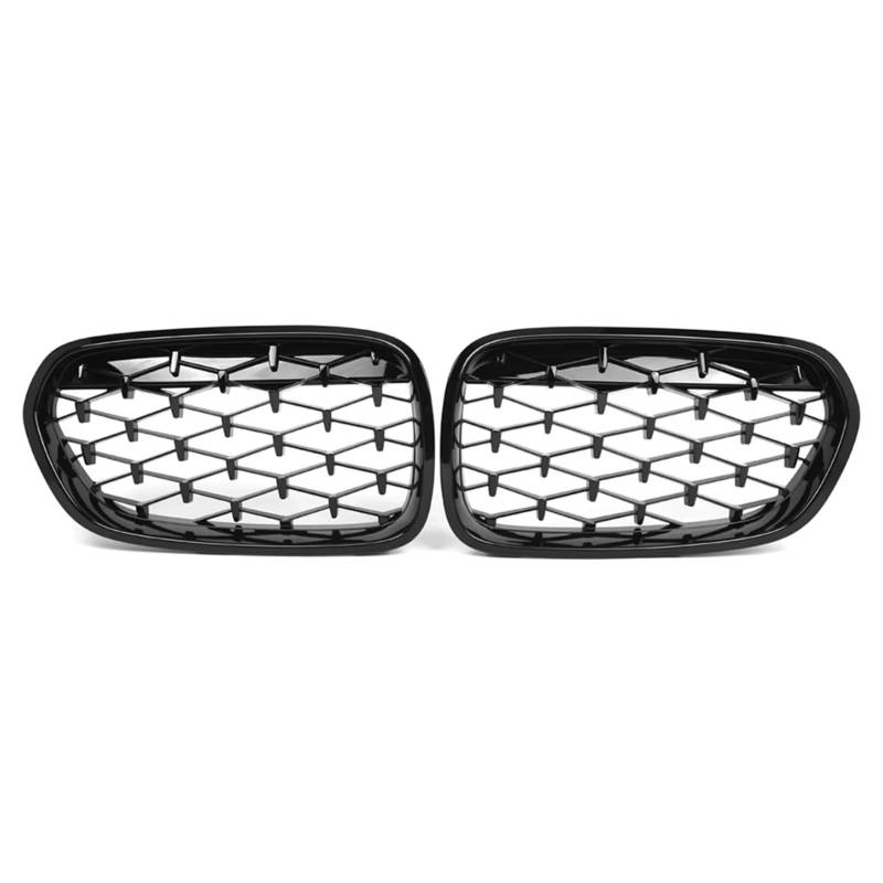 Kühlergrill vorne Kompatibel Mit Für F52 1 Series 2016 2017 2018 2019 2020 2021 Auto Meteor Style Grill Frontstoßstange Nierengrill 51110050595 51110050596 von MKKDYC