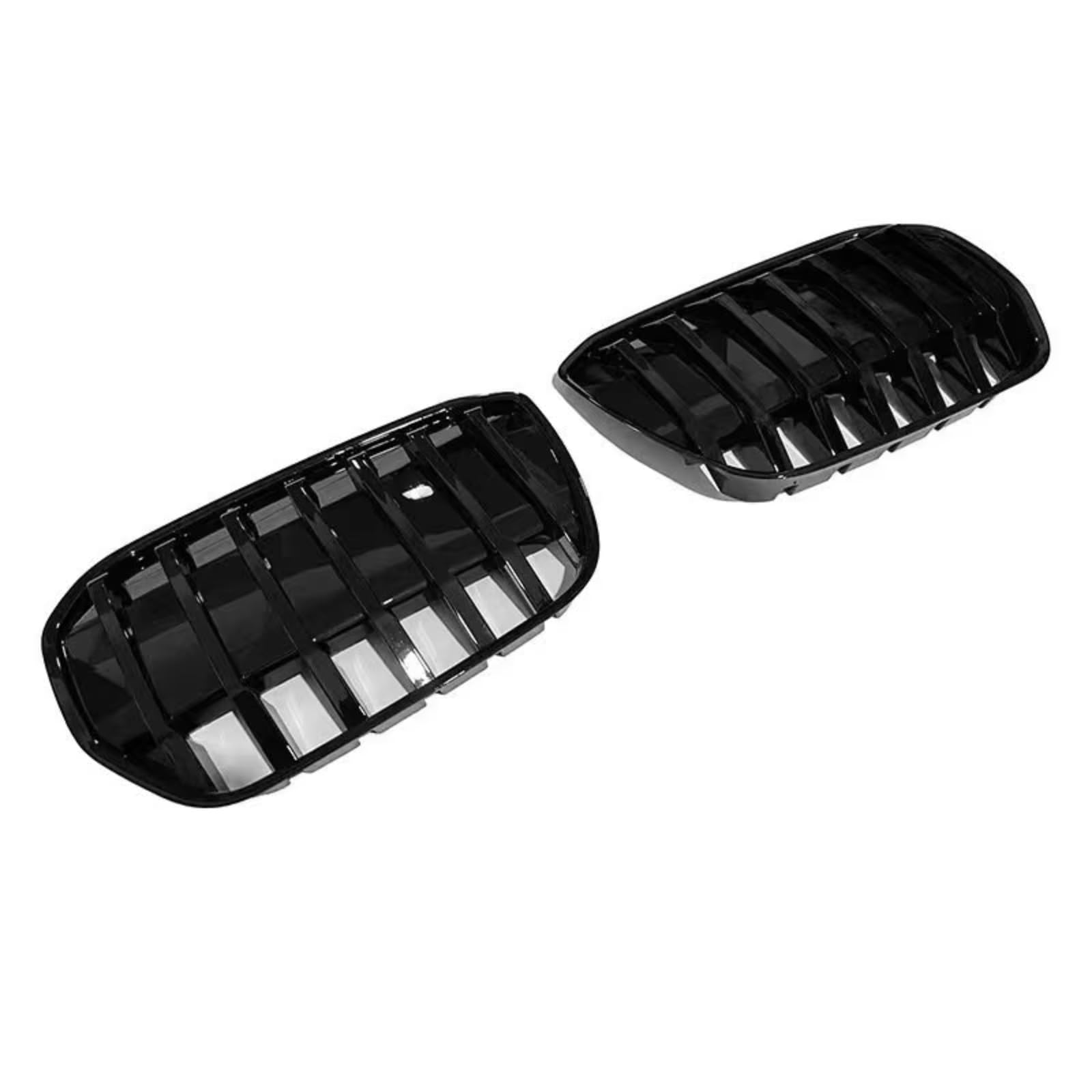 Kühlergrill vorne Kompatibel Mit Für G08 IX3 2020 2021 2022 2023, Auto-Lufteinlassgitter, Vorderes Nierengitter, Bodykit, Tuning, Auto-Frontstoßstange, Renngitter(Black) von MKKDYC