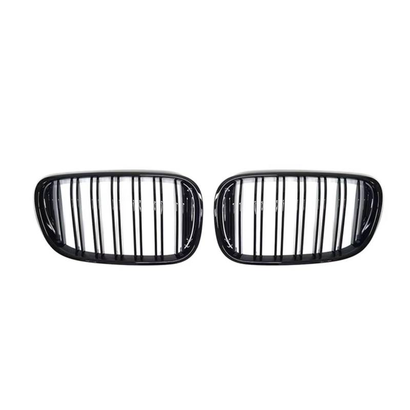 Kühlergrill vorne Kompatibel Mit Für G11 G12 730i 740i 750i 740e 725d 730d 2016 2017 2018 2019 2020 Auto-Frontstoßstange Nierengrill Glänzend Schwarzer Renngrill(Glossy Black) von MKKDYC