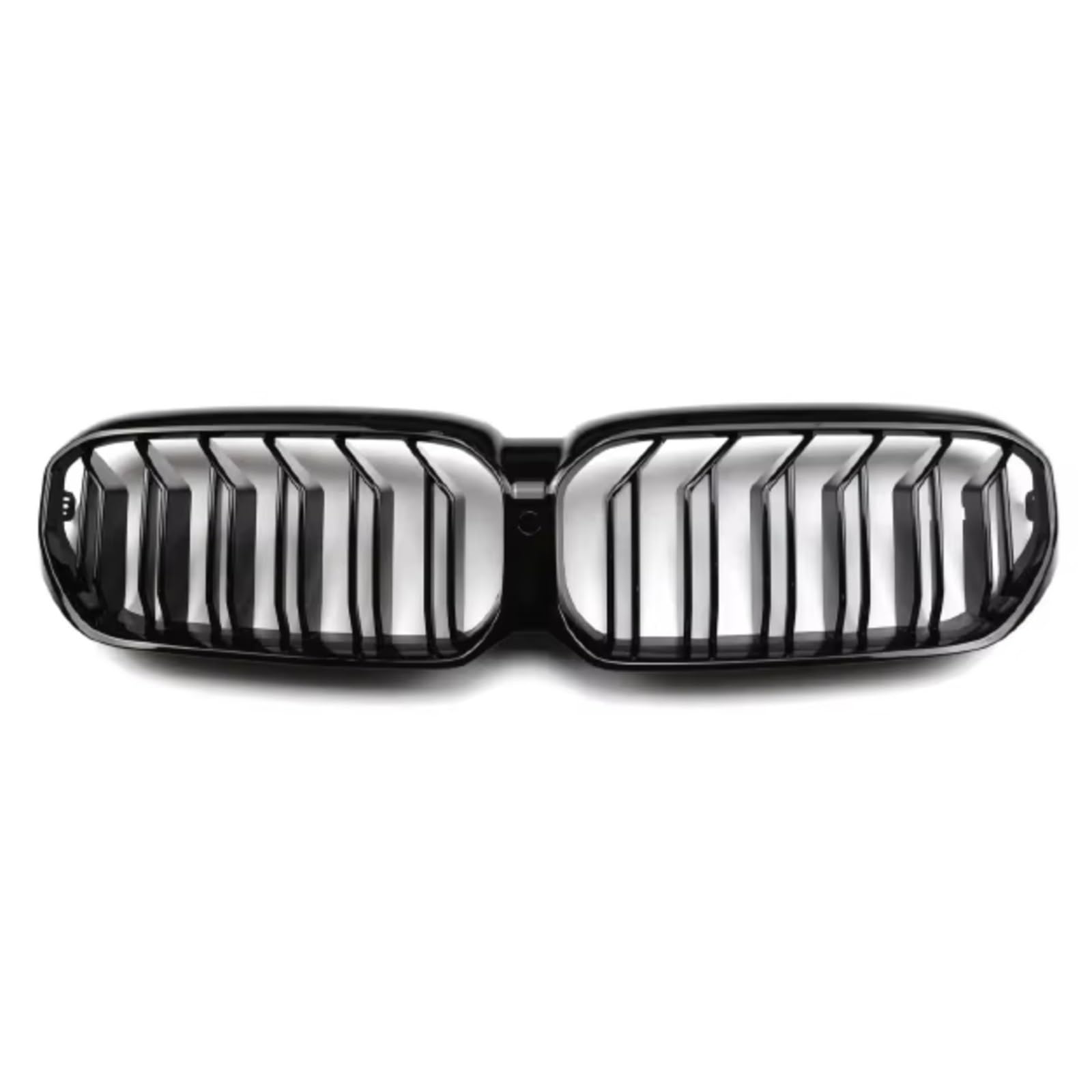 Kühlergrill vorne Kompatibel Mit Für G30 G31 G38 LCI 5 Series 2021 2022 2023 Für M5 Auto Vorne Niere Stoßstangengrill M Style Grillabdeckung Racing Grille(Glossy Black) von MKKDYC