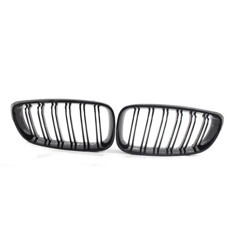 Kühlergrill vorne Kompatibel Mit Für GT F34 3er 2012–2020 51137294803 Auto-Doppellamellengrill Vorne Nieren-Stoßstangengrill Autozubehör Frontgrill von MKKDYC