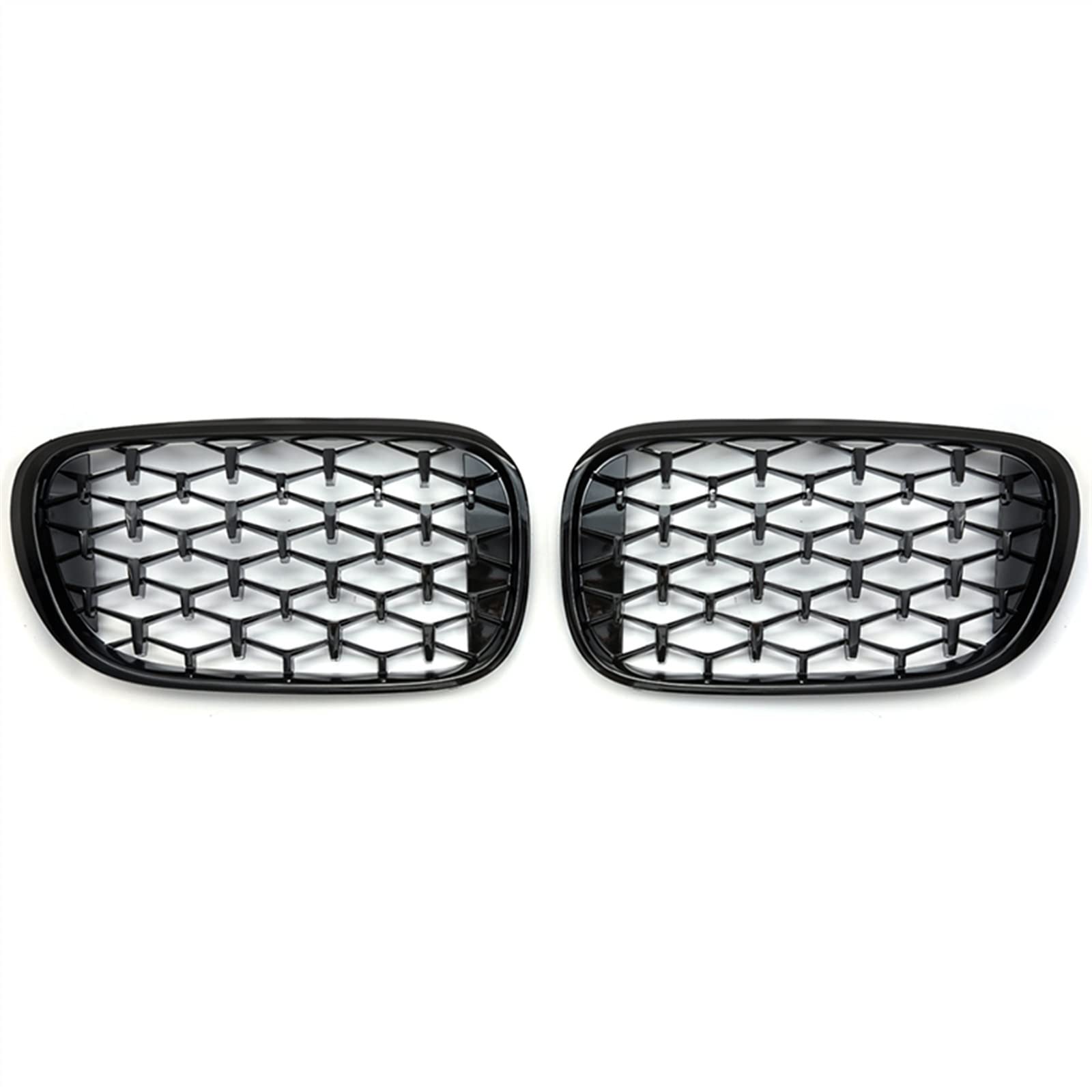 Kühlergrill vorne Kompatibel Mit G11 G12 7er 2016 2017 2018 2019 2020 Auto-Front-Nierengrill-Grill-Grill-Lufteinlass-Grilla-Stoßfängerhaube(Black) von MKKDYC