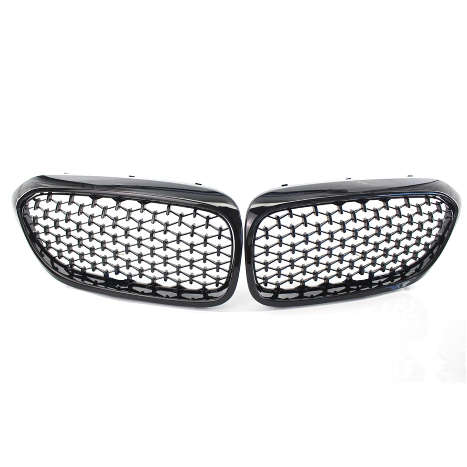 Kühlergrill vorne Kompatibel Mit G30 G31 M5 2016 2017 2018 2019 Auto Lufteinlass Grill Stoßstange Haube Front Nierengitter Obere Grillabdeckung(Black) von MKKDYC