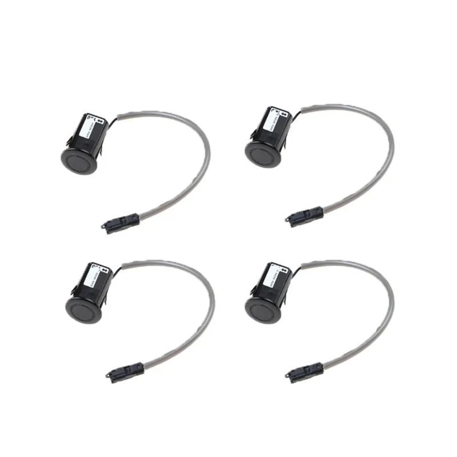 MKKDYC Auto Einparkhilfen Kompatibel Mit Lexus Für Rx350 3.5l Gsu35 2006 2007 2008 Auto Pdc Parksensor Auto Einparkhilfe Objektsensor Pz36200208(Black,4pcs) von MKKDYC