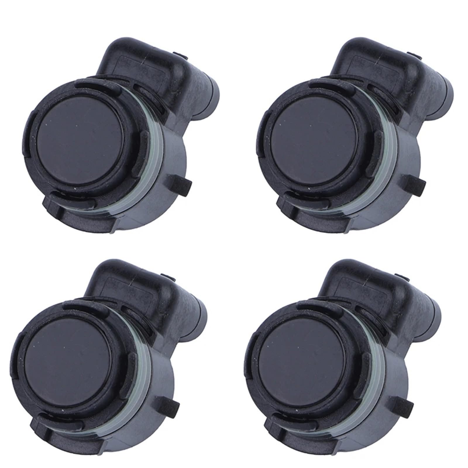 MKKDYC Auto Einparkhilfen Kompatibel Mit Vw Für Amarok Für Crafter Für Tiguan 2017 2018 2019 Auto Pdc Einparkhilfe Objekt Sensor 5q0919275c(Black,4pcs) von MKKDYC