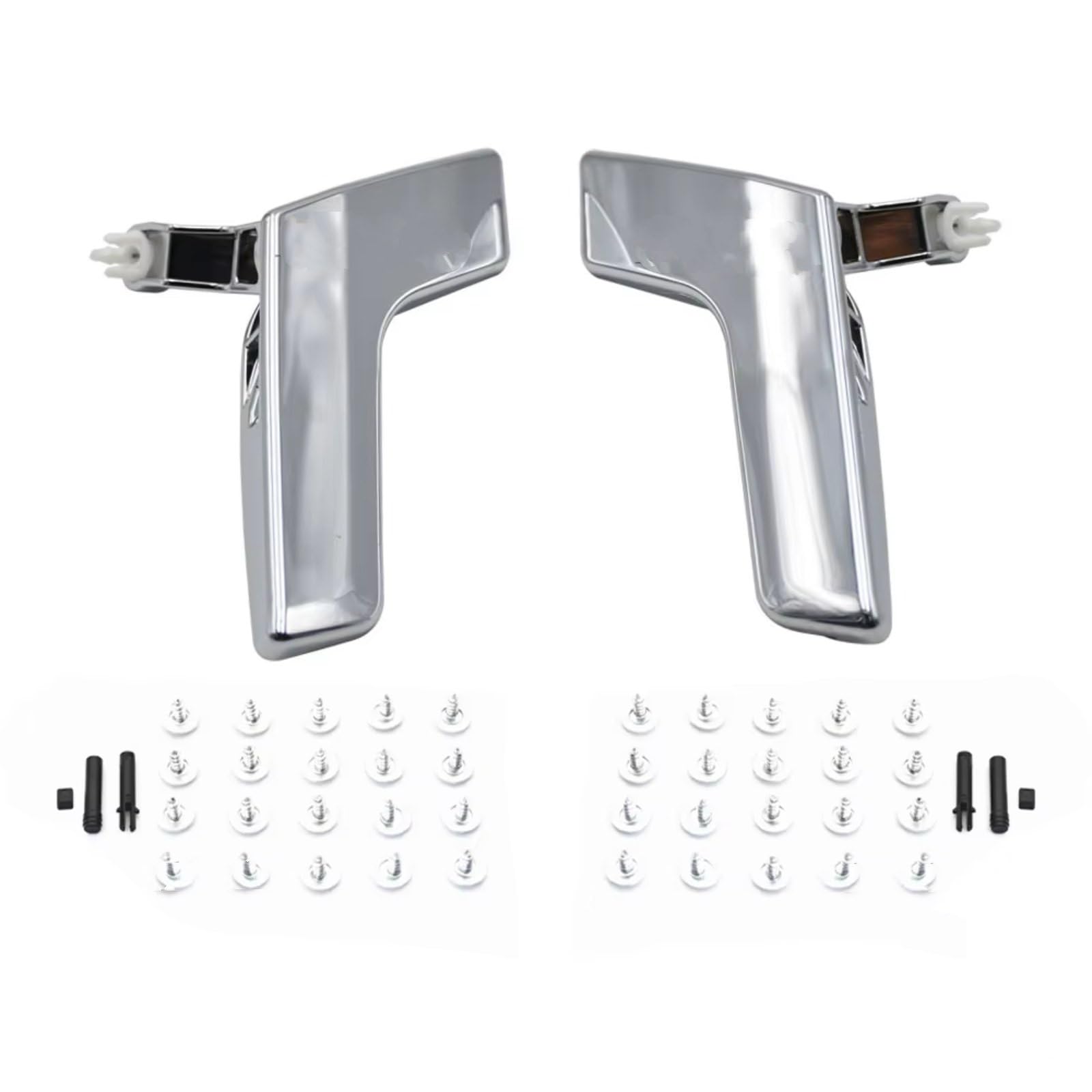 MKKDYC Auto Innengriff Kompatibel Mit Benz Für GLK250 GLK300 GLK350 2007–2016 2047201171 Auto-Innentürgriff Innentürgriff-Reparatursatz(Chrome Pair) von MKKDYC