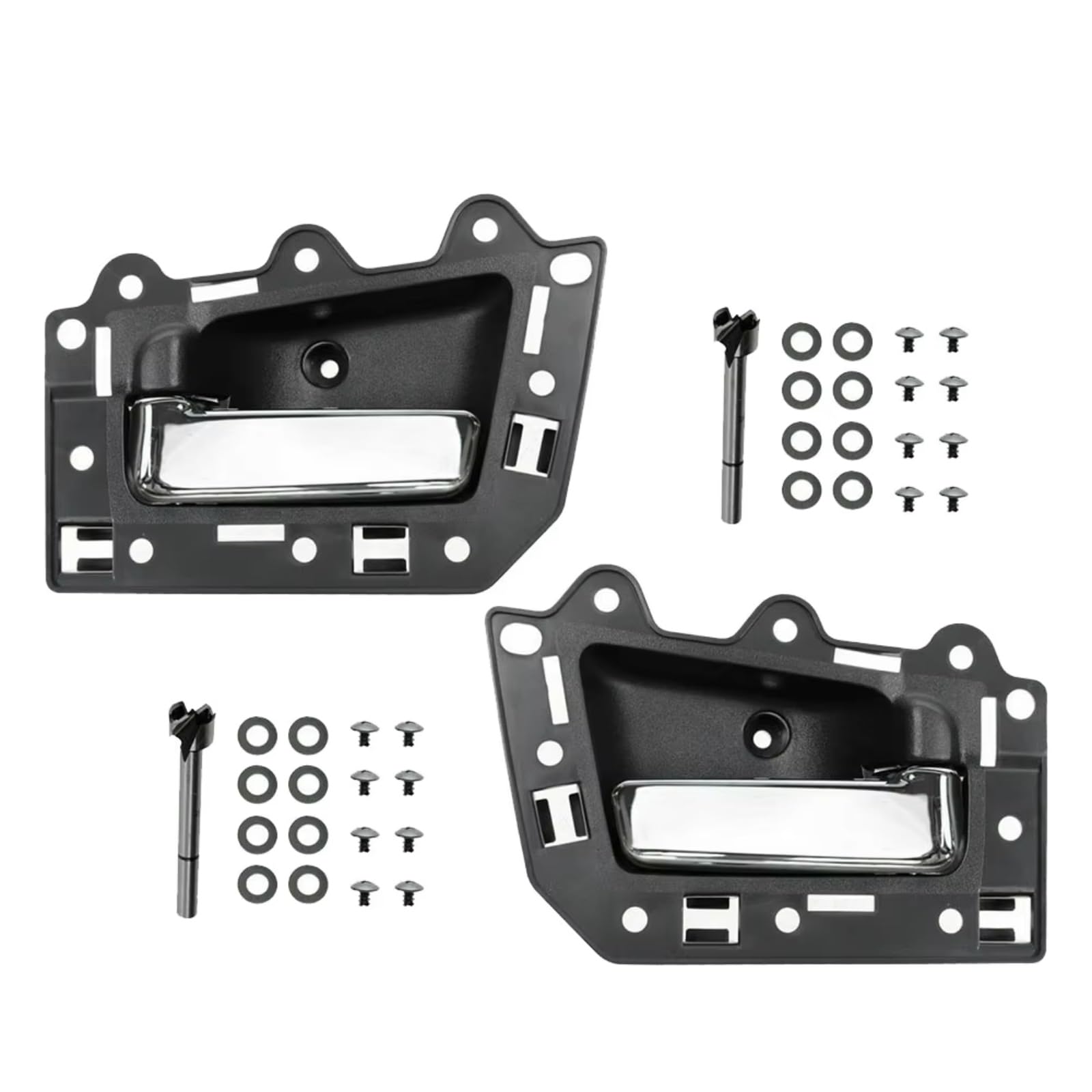 MKKDYC Auto Innengriff Kompatibel Mit Jeep Für Grand Für Cherokee 2005–2011 1JV471J3AA Auto-Ersatz-Türgriff Innen Innentürgriff von MKKDYC