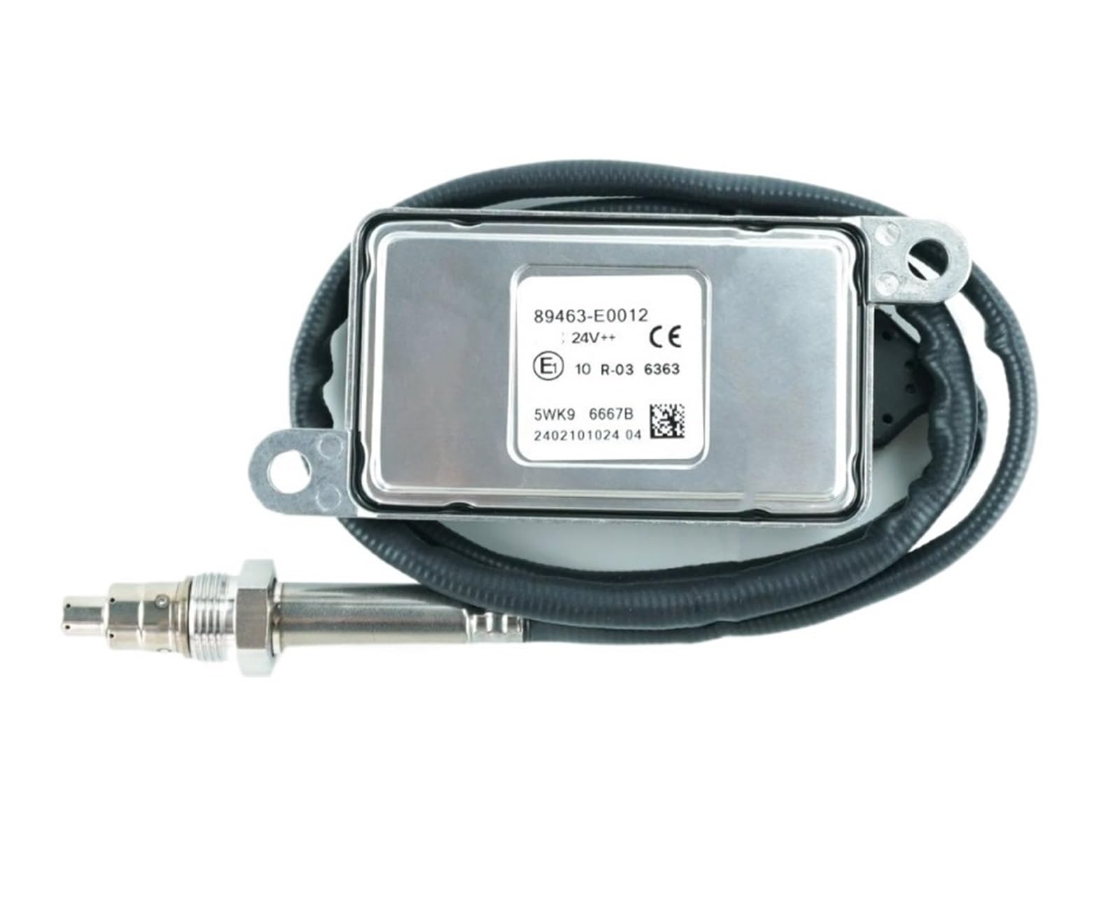 MKKDYC Autozubehör 24V Stickstoff-Sauerstoff-Sensor NOx-Sensorsonde Lambdasonde Ersatzteile OE: 5WK96667B 89463-E0013 Nox Sensor von MKKDYC