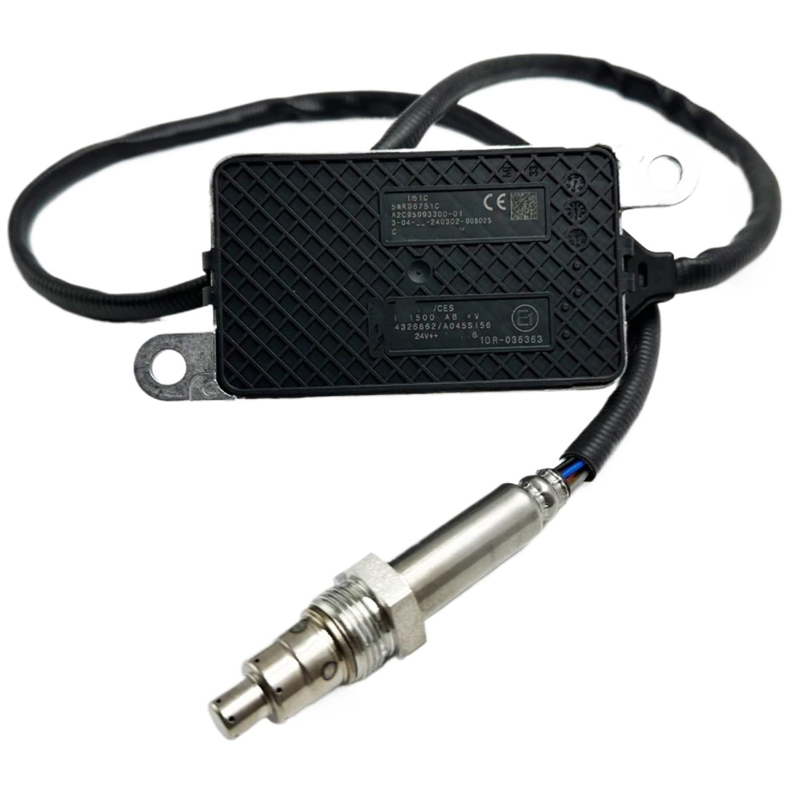 MKKDYC Kompatibel Mit Cummins Motor 24V OE: 4326862 5WK96751C 4326862RX 2872945 Autozubehör NOX-Stickstoff-Sauerstoff-Sensorsonde Nox Sensor von MKKDYC