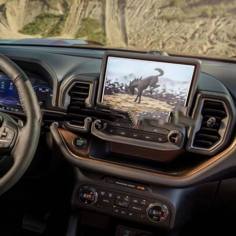 MKKDYC Kompatibel Mit Ford Für Bronco 2021 2022 2023 2024 1 Stück Displayschutzfolie Aus Gehärtetem Glas Auto GPS-Navigation Innenraum(12 inch) von MKKDYC