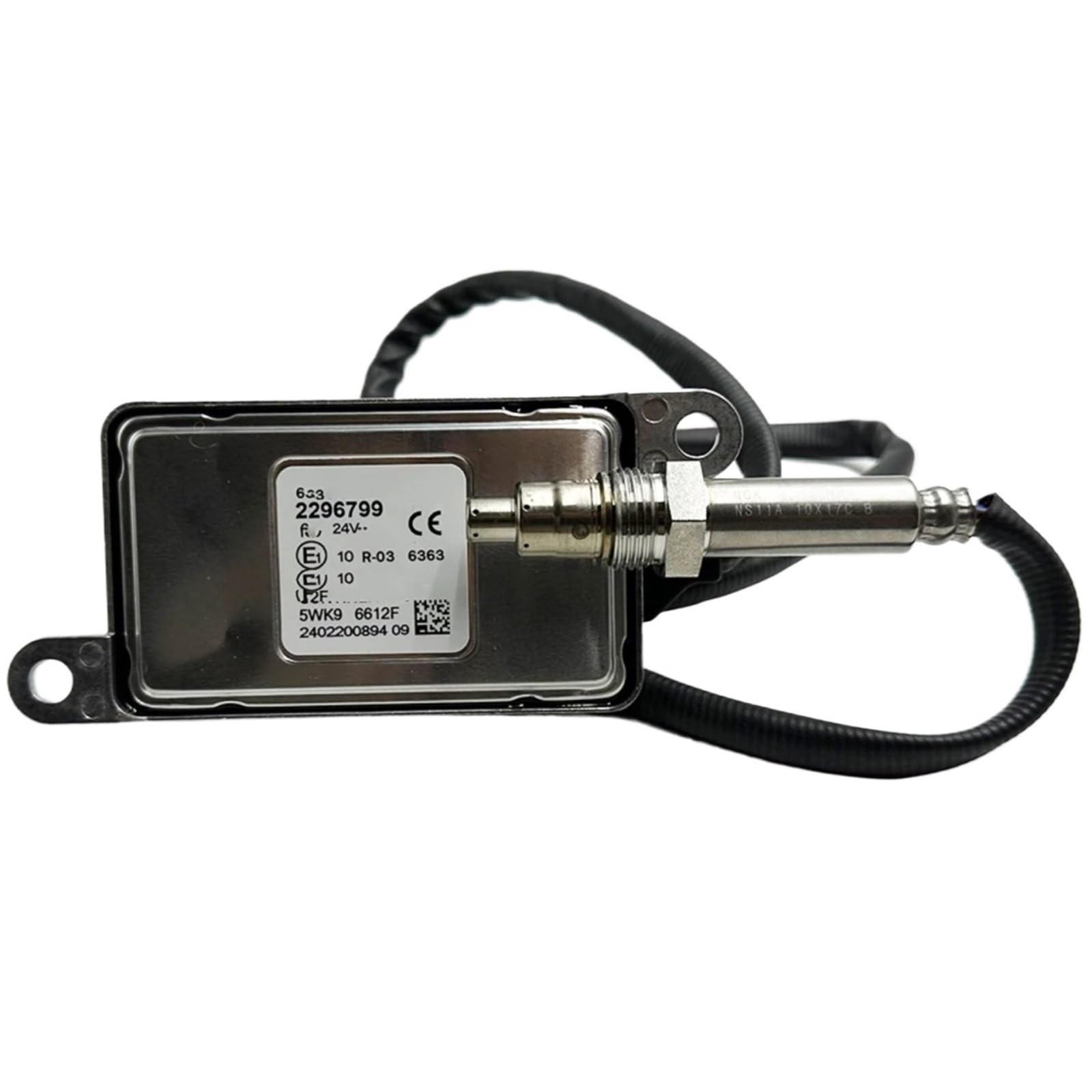 MKKDYC Kompatibel Mit Scania Truck 24V Nox-Sensor OE: 5WK96612F 2296799 2020691 1872080 2247379 Stickoxidsensor Nox Sensor von MKKDYC