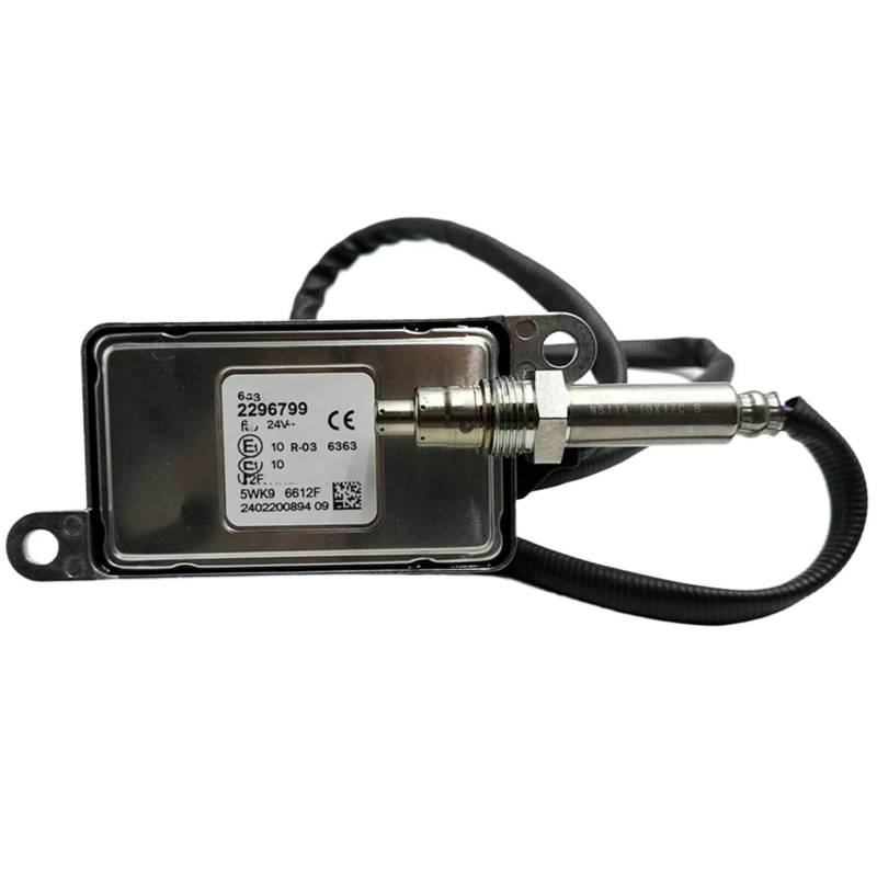 MKKDYC Kompatibel Mit Scania Truck 24V Nox-Sensor OE: 5WK96612F 2296799 2020691 1872080 2247379 Stickoxidsensor Nox Sensor von MKKDYC