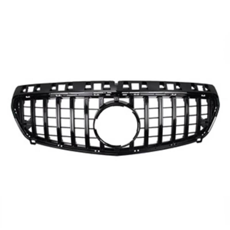 MKKDYC Kühlergrill vorne Kompatibel Mit Benz Für W176 2013 2014 2015 2016 2017 2018 Für A180 A200 A260 A45 Auto-Frontgrill Racing Mesh Grill GT Style Zubehör(Black,2013-2015) von MKKDYC