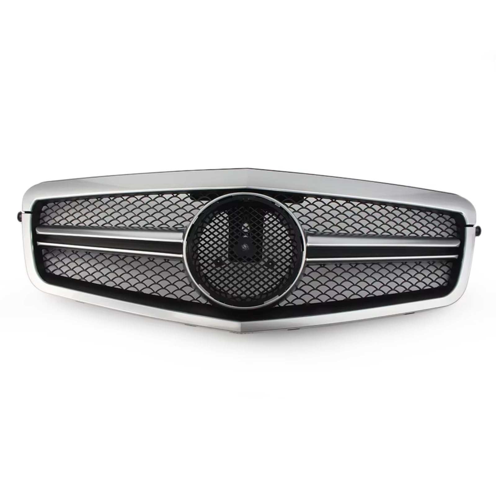 MKKDYC Kühlergrill vorne Kompatibel Mit Benz Für W212 S212 E-Klasse 2010 2011 2012 2013. Auto-Frontstoßstangengrill, Netzgrill, Vorderer Mittelstoßstangengrill, Renngrill von MKKDYC