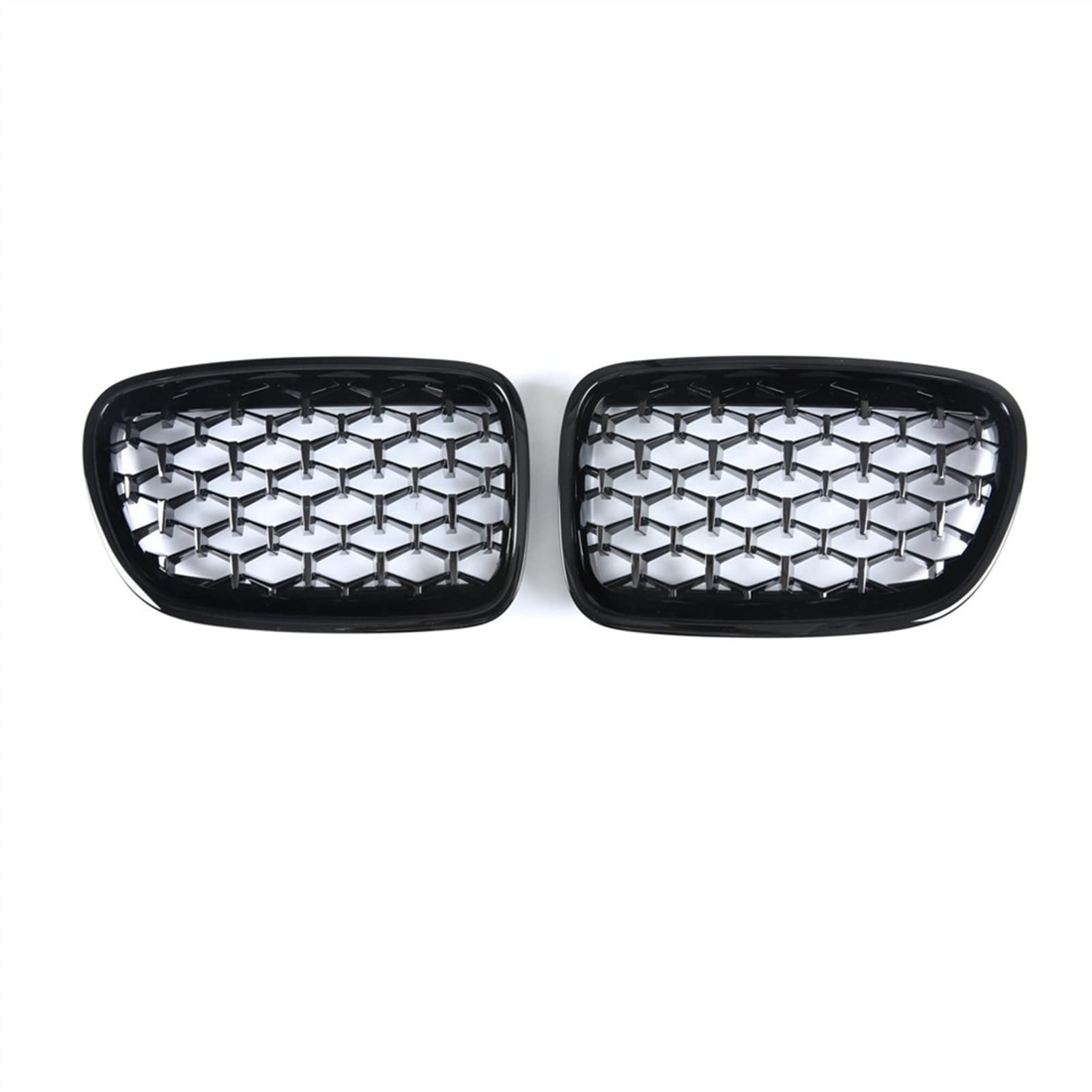 MKKDYC Kühlergrill vorne Kompatibel Mit GT F07 2009 2010 2011 2012 2013 2014 2015 2016 2017 Auto Snap-on Air Intake Grill Front Kidney Grills Obere Grillabdeckung(Gloss Black) von MKKDYC