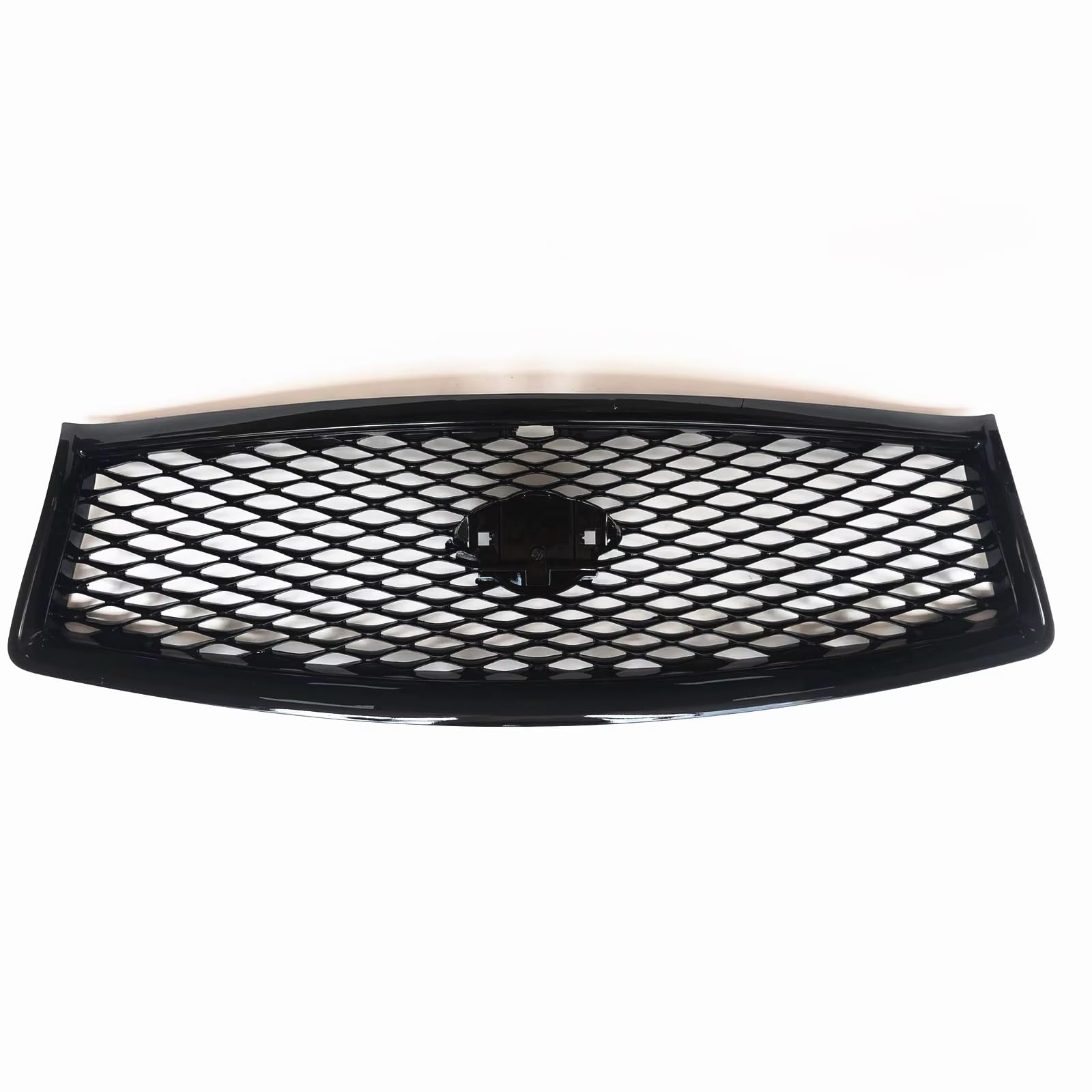 MKKDYC Kühlergrill vorne Kompatibel Mit Infiniti Für Q50 Q50S 2014 2015 2016 2017 Frontgrill Auto Oberstoßstange Haube Mesh Grid Grill Kit Racing Grill 62310-4HB1A von MKKDYC