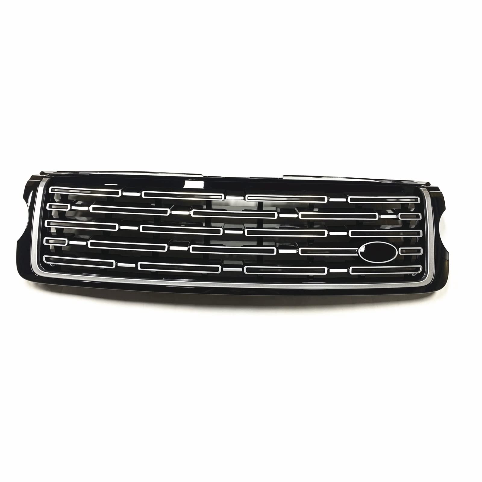 MKKDYC Kühlergrill vorne Kompatibel Mit Land for Rover Für Range for Rover Für Vogue L405 2013 2014 2015 2016 2017 Auto Obere Stoßstange Ansaughaube Mesh Grid Racing Grills von MKKDYC