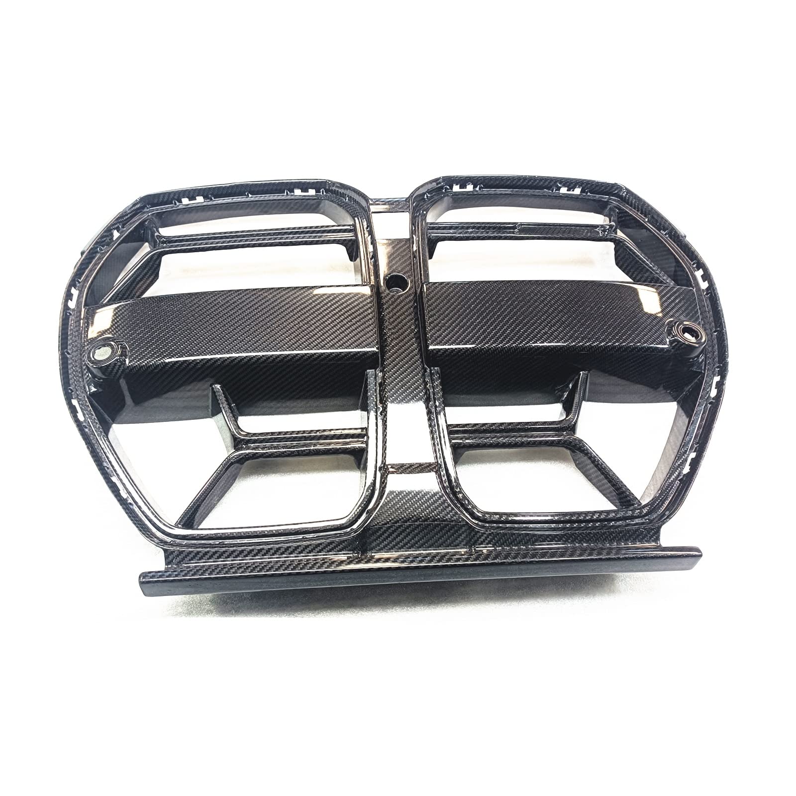 MKKDYC Kühlergrill vorne Kompatibel Mit M3 G80 M4 G82 G83 2021 2022 2023 Grill Auto Oberer Stoßfänger Air Vent Mesh Frame Grid Ansaughaube Front Nierengitter von MKKDYC