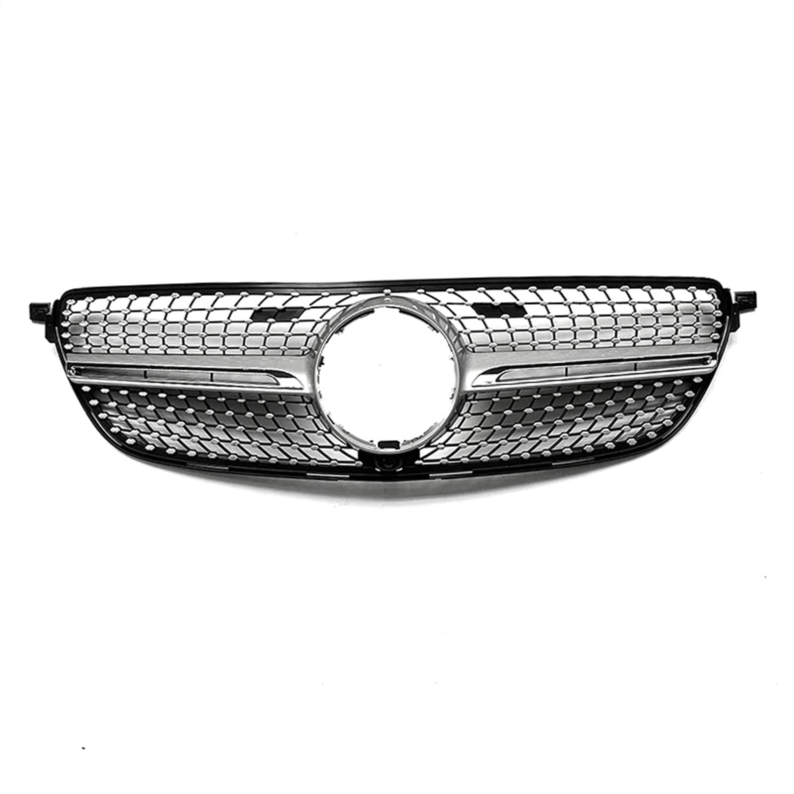 MKKDYC Kühlergrill vorne Kompatibel Mit Mercedes Für Benz Für C292 W292 GLE350 2015 2016 2017 2018 2019. Frontgrill, Lüftungsgitter, Mesh-Kühler, Obere Stoßstangenhaube von MKKDYC