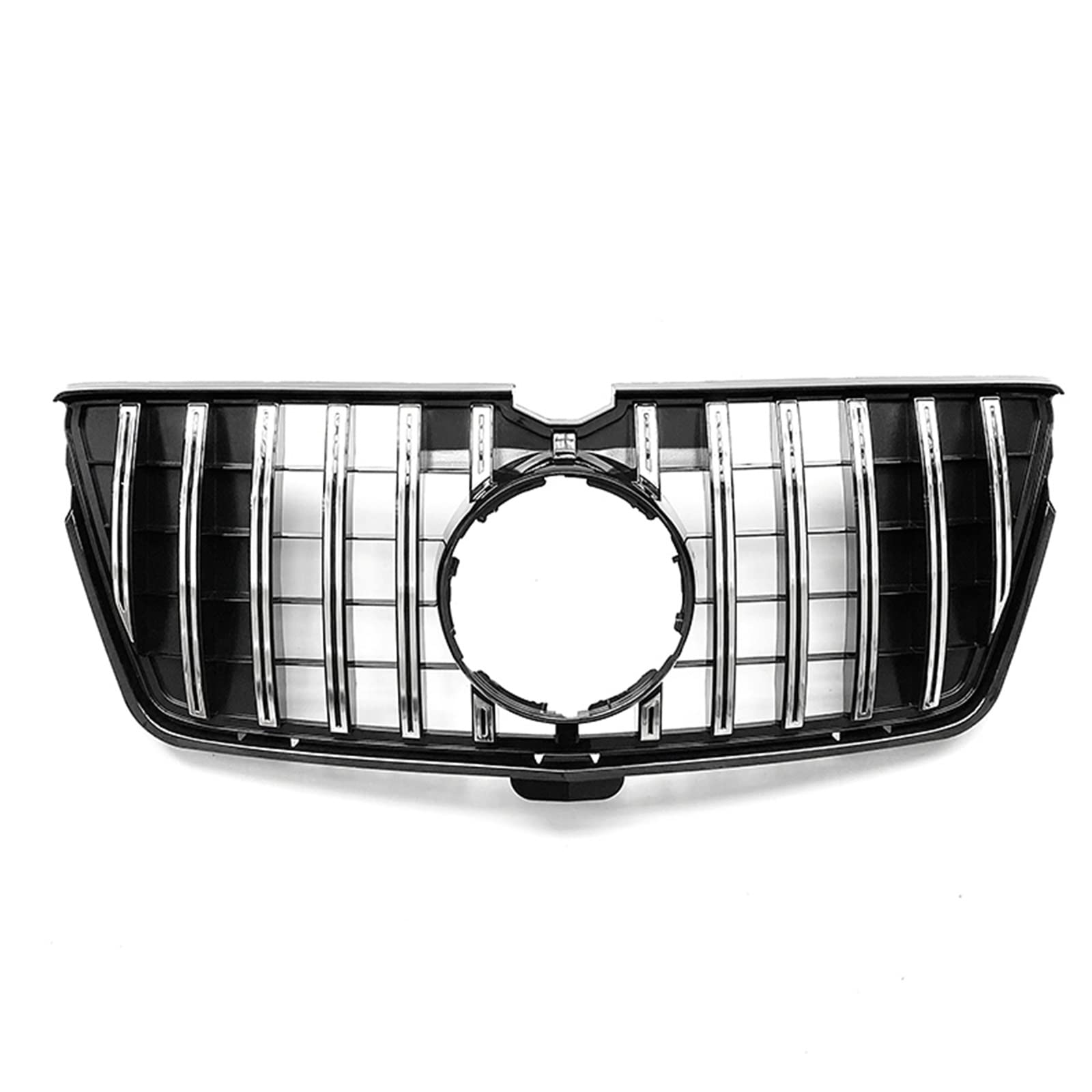 MKKDYC Kühlergrill vorne Kompatibel Mit Mercedes Für Benz Für GL-Klasse GL350 GL450 GL500 GL550 GT 2006–2012. Vorderer Grill, Obere Stoßstangenhaube, Netz-Racing-Grills von MKKDYC