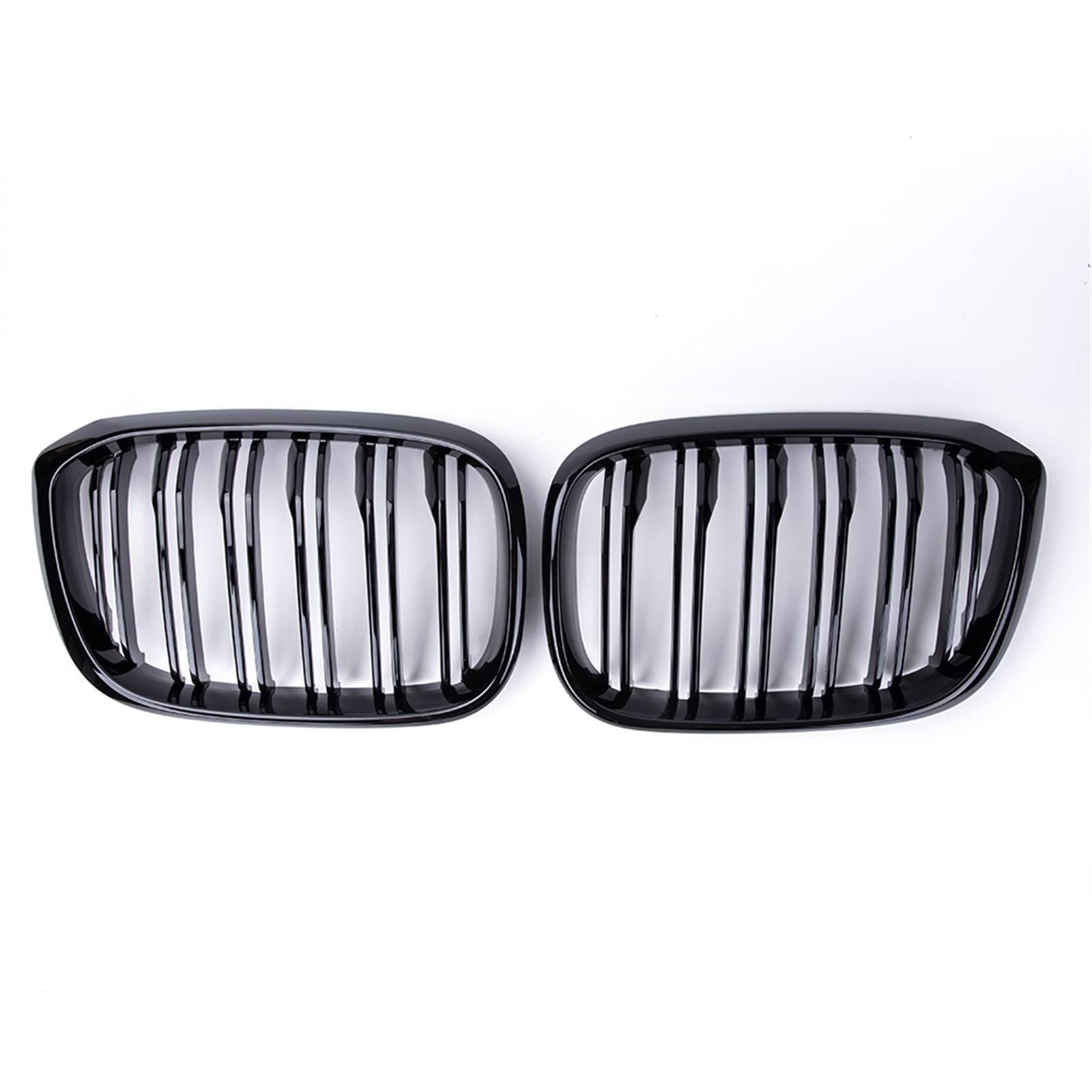 MKKDYC Kühlergrill vorne Kompatibel Mit X3 F25 2010 2011 2012 2013 Nierengitter Lufteinlass Grill Auto Frontgitter Stoßstange Motorhaube Obere Gitterabdeckung(Gloss Black) von MKKDYC