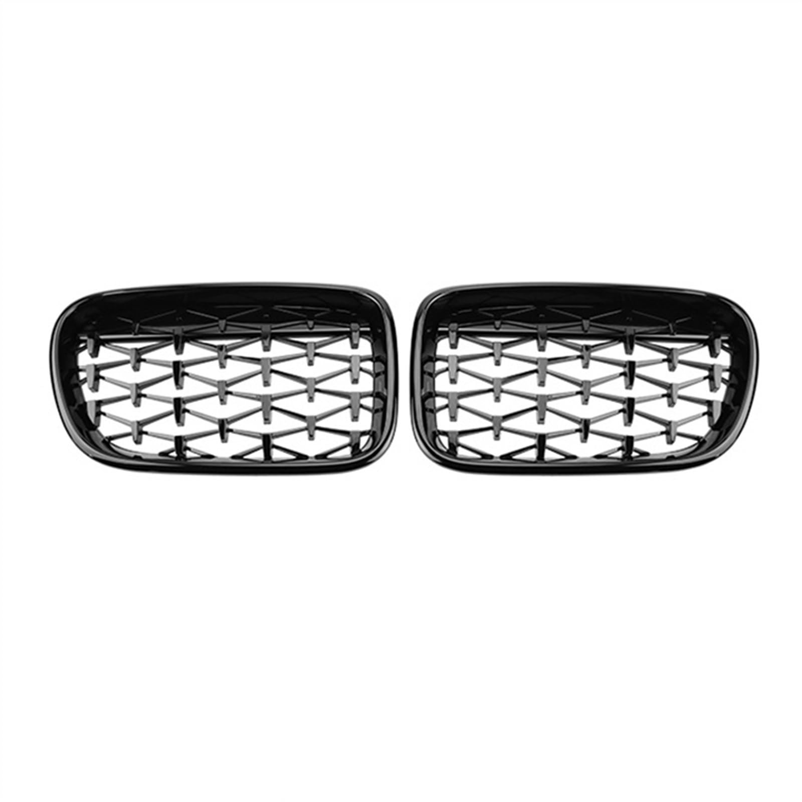 MKKDYC Kühlergrill vorne Kompatibel Mit X3 F25 2011 2012 2013 Auto-Front-Nieren-Grill-Grill-Grill-Lufteinlass-Grill-Auto-Front-Grill-Stoßfänger-Haube(Black) von MKKDYC