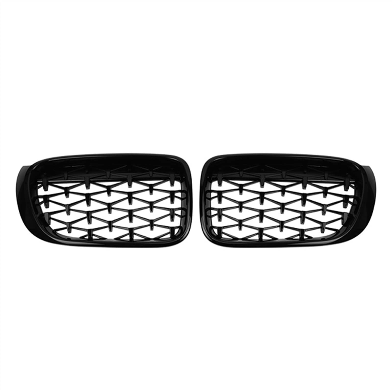 MKKDYC Kühlergrill vorne Kompatibel Mit X3 X4 F25 F26 2014 2015 2016 2017 Nierengitter Lufteinlass Grill Auto Frontgitter Stoßstange Haube Obere Gitterabdeckung(Gloss Black) von MKKDYC