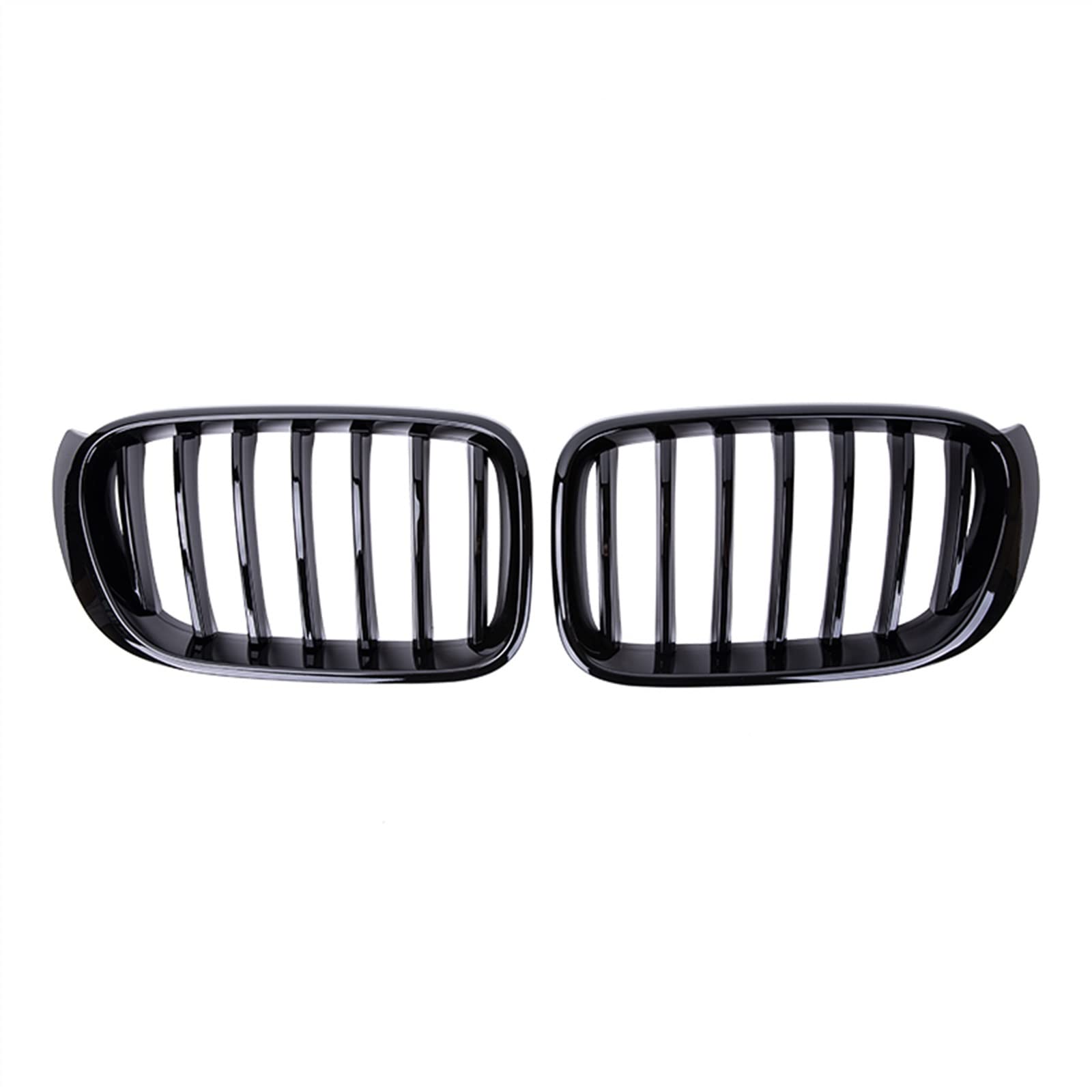 MKKDYC Kühlergrill vorne Kompatibel Mit X3 X4 F25 F26 2014 2015 2016 2017 Oberer Grilla Cover Grill Car Front Kidney Grill Bumper Hood von MKKDYC