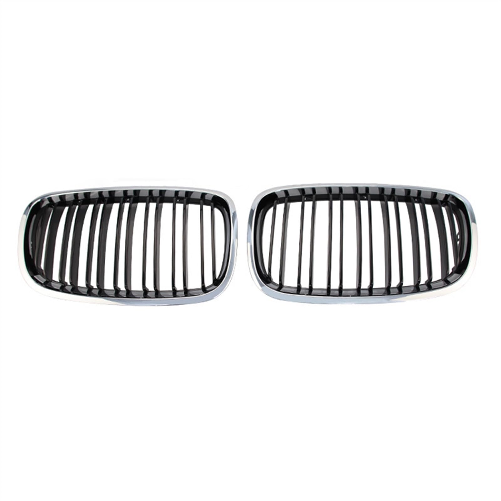 MKKDYC Kühlergrill vorne Kompatibel Mit X5 X6 E70 E71 2008 2009 2010 2011 2012 2013 Nierengitter Lufteinlass Grill Auto Frontgitter Stoßstange Motorhaube Obere Gitterabdeckung von MKKDYC