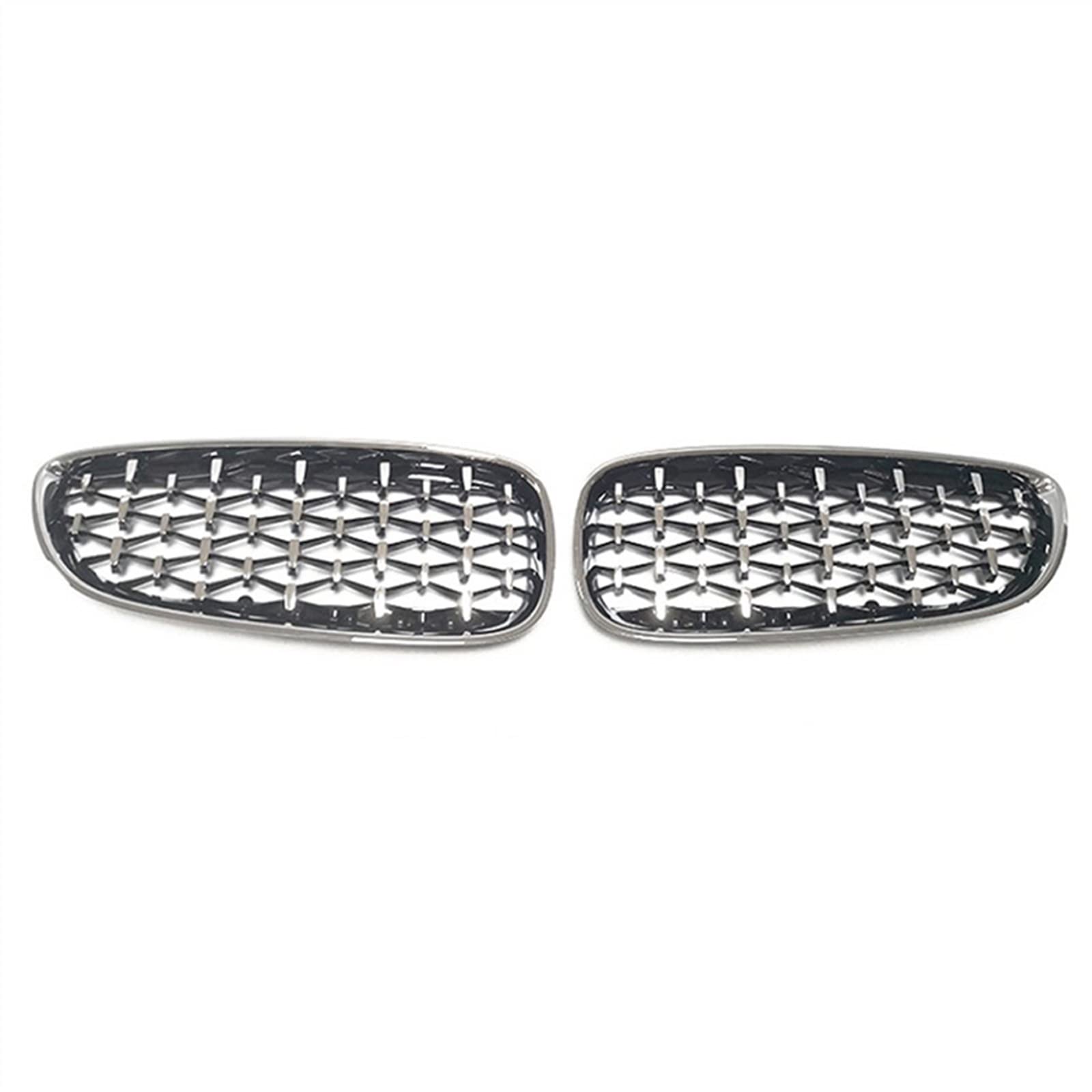 MKKDYC Kühlergrill vorne Kompatibel Mit Z4 E89 2009 2010 2011 2012 2013 2014 2015 2016 Auto Vorne Niere Grill Oberer Grill Abdeckung Grill Lufteinlass Grill(Full Silver) von MKKDYC