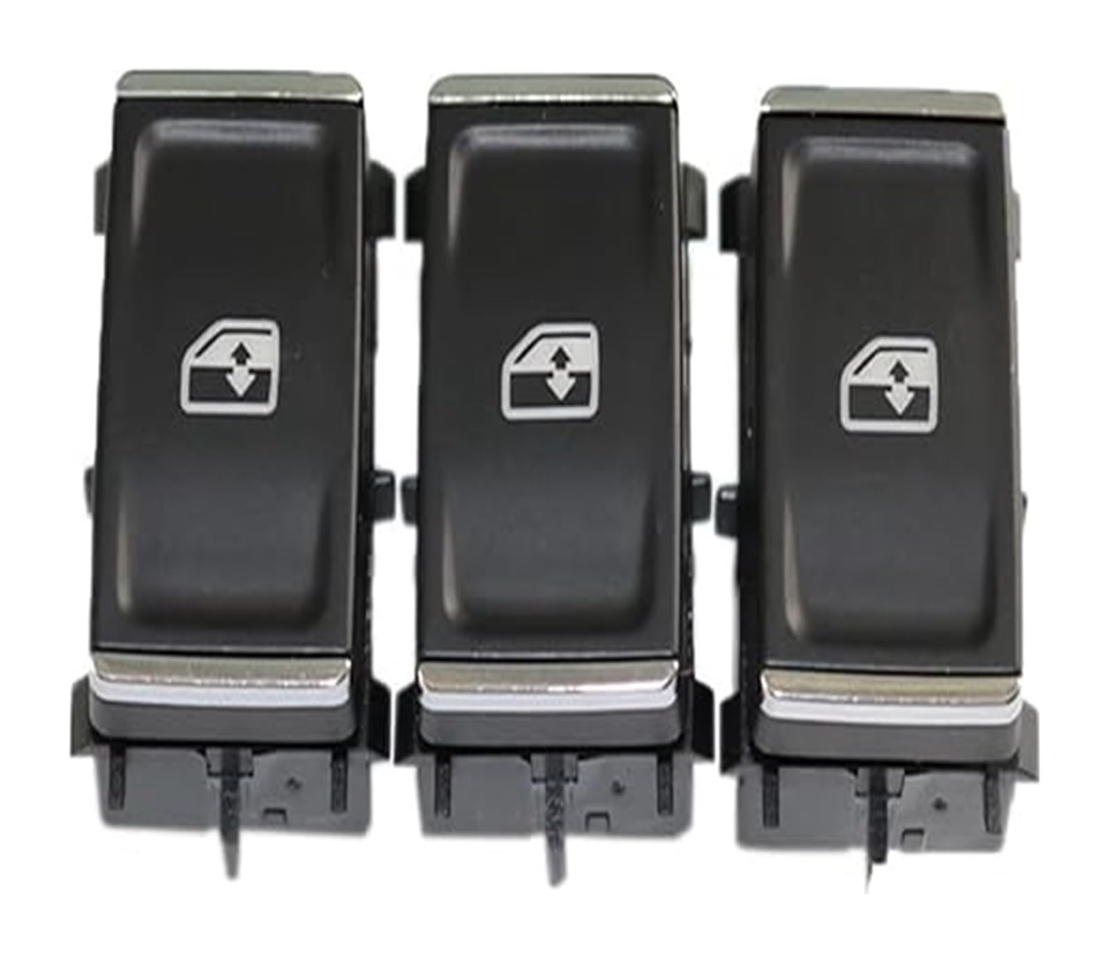 Auto fenster knöpfe Für Skoda Für Octavia 2013-2017 Power Master Fenster Schalter Tasten Fenster Power Schalter 5E0959857(3 pcs switch) von MKKHUYLBCM