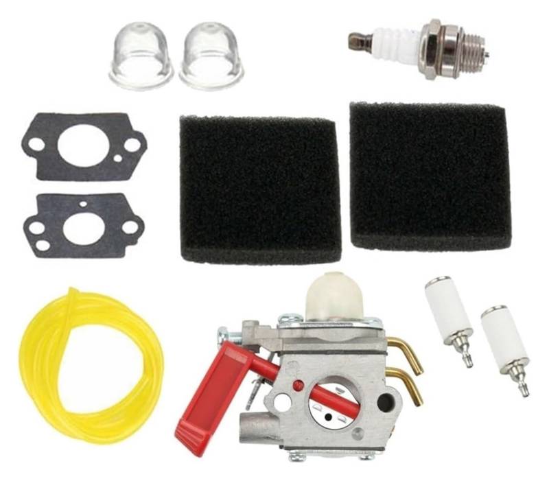 Vergasersystem Für H&omelite B25C BC2500R D725CD D825SB F2020 F3040 F3050 Vergaser Kit Motorrad Vergaser Motorrad Motoren von MKKHUYLBCM