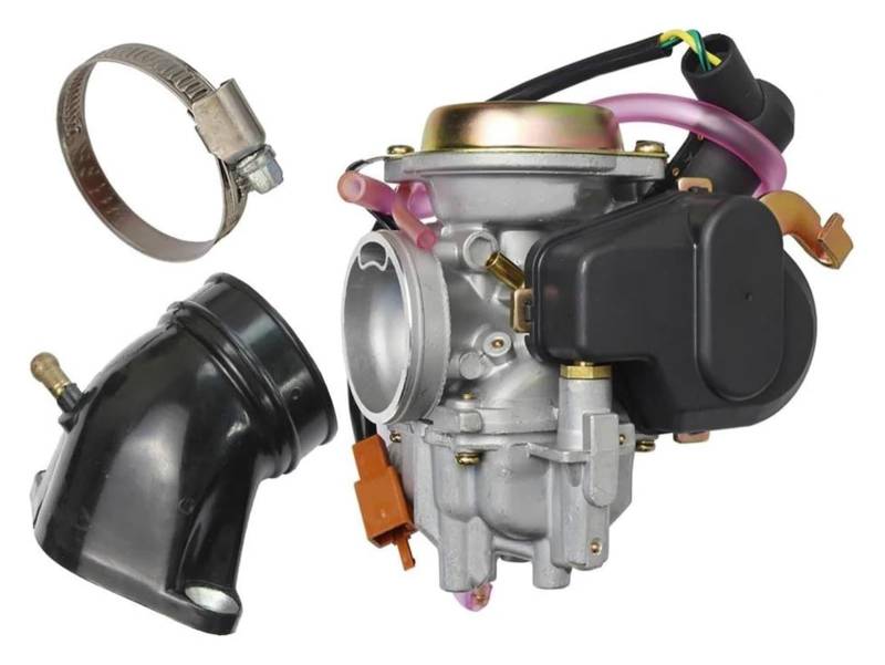 Vergasersystem Für S&uzuki AN125 AN150 VS125 PD26 BS26 Für Burgman 125 Für 150market 13200-37G10 Motorrad Vergaser(B) von MKKHUYLBCM