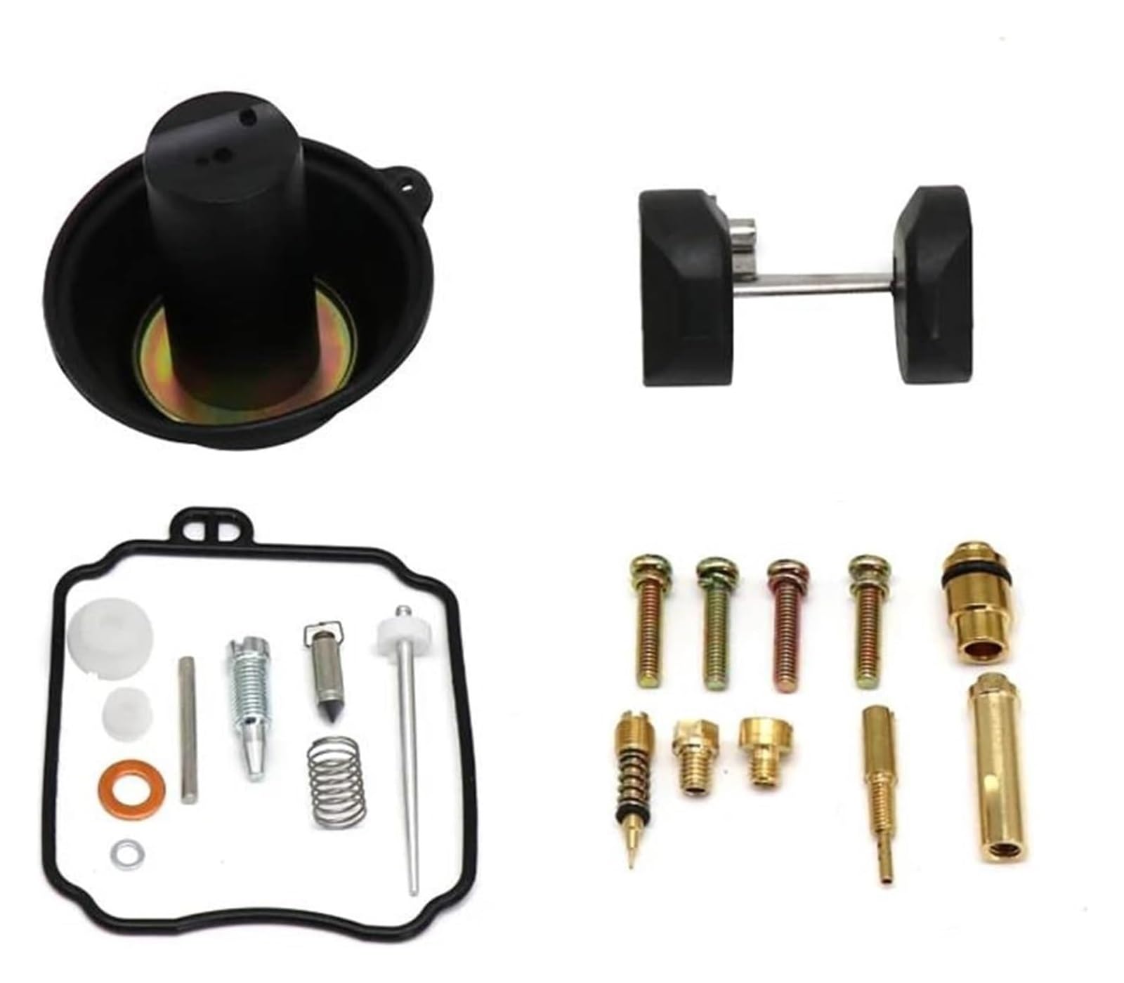 Vergasersystem Für Virago 250 1995-2004 Für Route 66 1988-1990 XV250 Für FZSDTRP XV250 Vergaser Motorrad Vergaser(Repair kit) von MKKHUYLBCM