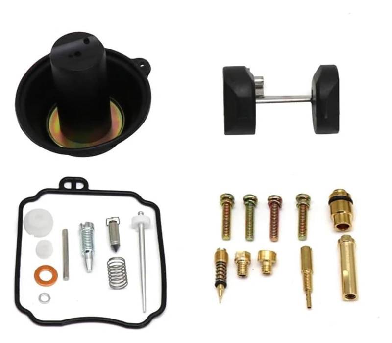 Vergasersystem Für Virago 250 1995-2004 Für Route 66 1988-1990 XV250 Motorrad Vergaser Motorrad Vergaser(Repair kit) von MKKHUYLBCM