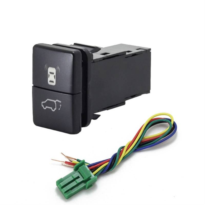 MKTKFVVEX 1 stück Dual Key Switch Dual Switch Nebelscheinwerfer Tagfahrlicht Schalterknopf Kompatibel for TOYOTA Schalter und Relais(Radar tailgate) von MKTKFVVEX