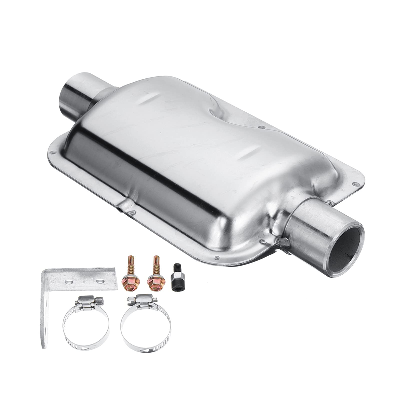 MKTKFVVEX 24mm Auto Air Diesel Parkheizung Auspuffrohr Schalldämpfer Edelstahl Fit for Webasto Fit for Eberspacher Heizungsteile und Zubehör von MKTKFVVEX