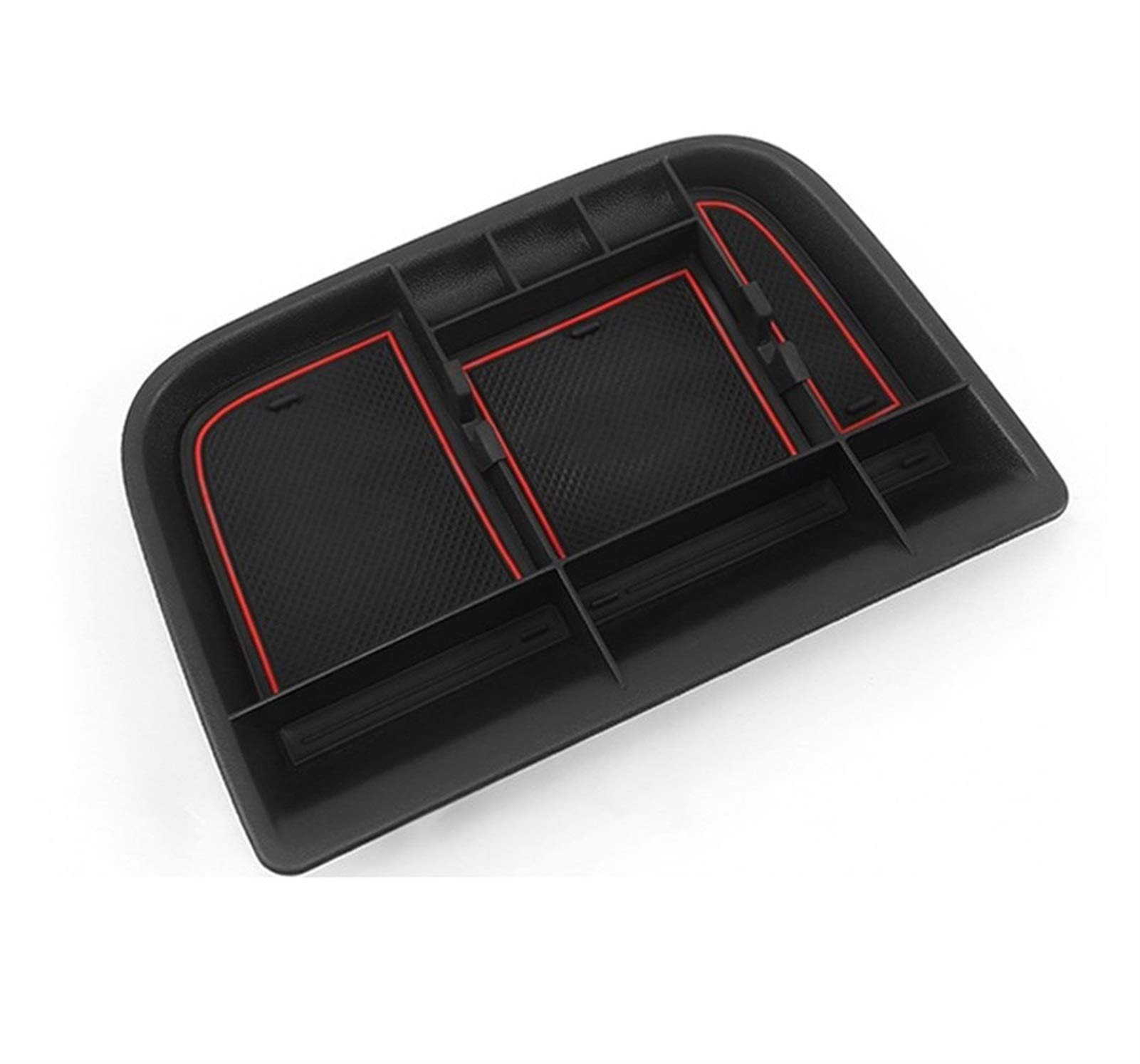 Aufbewahrungsbox für die Armlehne des Autos, MKVAXR ABS Auto Armaturenbrett Aufbewahrungsbox Container Innenraum Verstauen Aufräumen Zubehör, for VW, for Tiguan, for MK1 2016 2015 2014 2013 2012 von MKVAXR