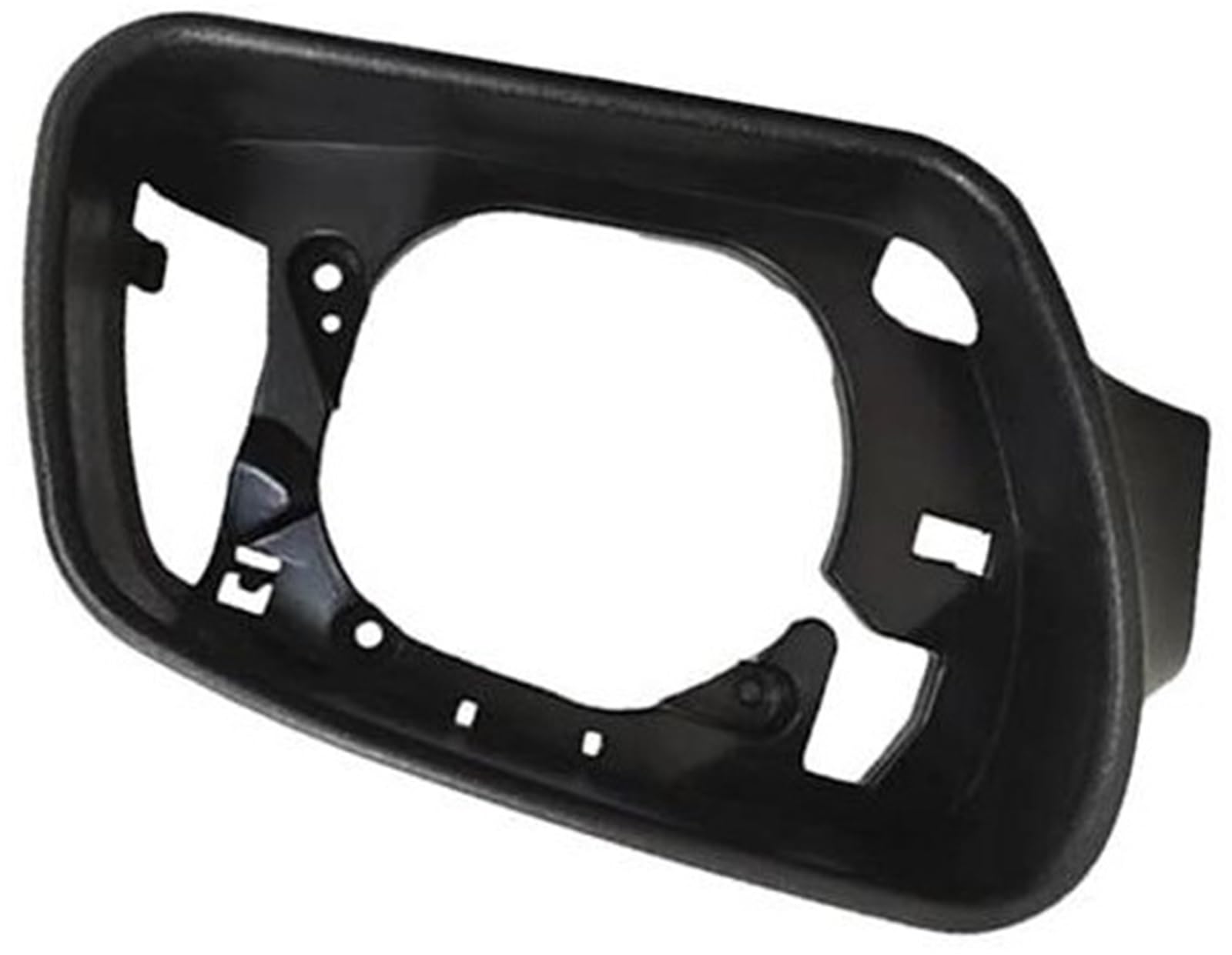 Auto-Seitenspiegelgehäuse, MKVAXR Auto-Rückspiegelkappe, for Focus, 2 MK2 C-MAX 2003–2010, Seitenspiegelgehäuse, Rahmenverkleidung, Rückspiegelhalterverkleidung(BLACK Right Passenger Side) von MKVAXR