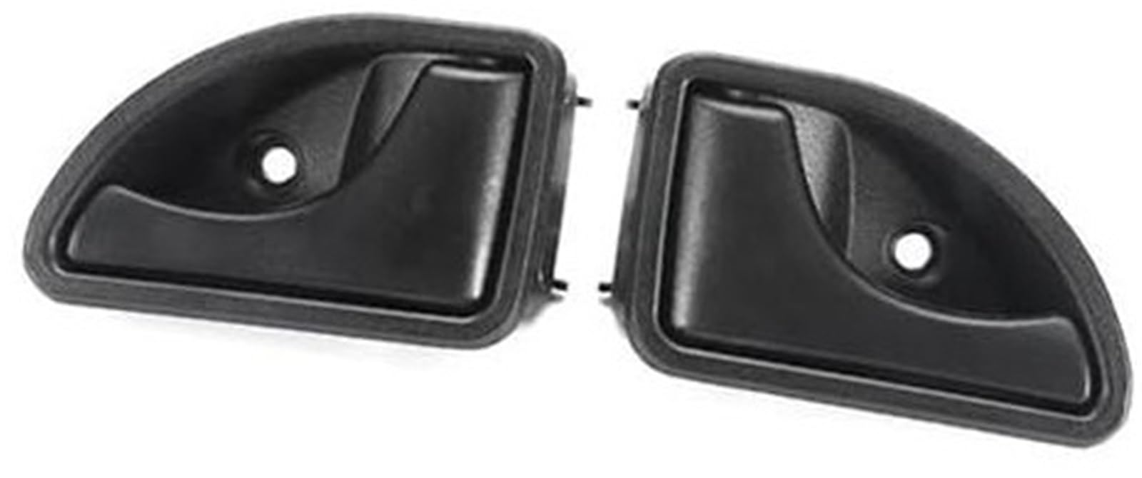 Autotürgriffverkleidung, MKVAXR 1 Paar Auto-Innentürgriff vorne links rechts Knopf 8200247802 82002478, for Renault, for Kangoo 1997–2007, for Twingo 1997–2003(Black) von MKVAXR