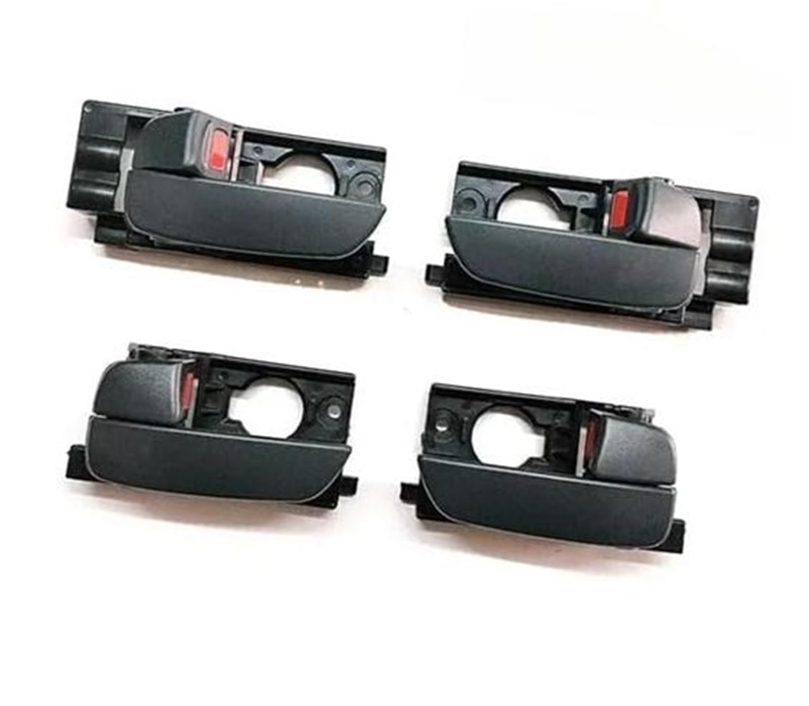 Autotürgriffverkleidung, MKVAXR 1 Stück Auto-Innentürgriff Innentür offene Griffe 82610-IE000, for Hyundai, for Accent 2006 2007 2008 2009 2010 2011(BLACK 1 Set - 4 Doors) von MKVAXR