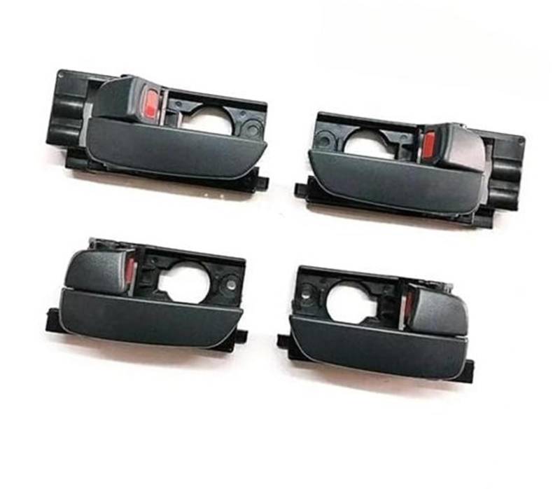 Autotürgriffverkleidung, MKVAXR 1 Stück Auto-Innentürgriff Innentür offene Griffe 82610-IE000, for Hyundai, for Accent 2006 2007 2008 2009 2010 2011(BLACK 1 Set - 4 Doors) von MKVAXR