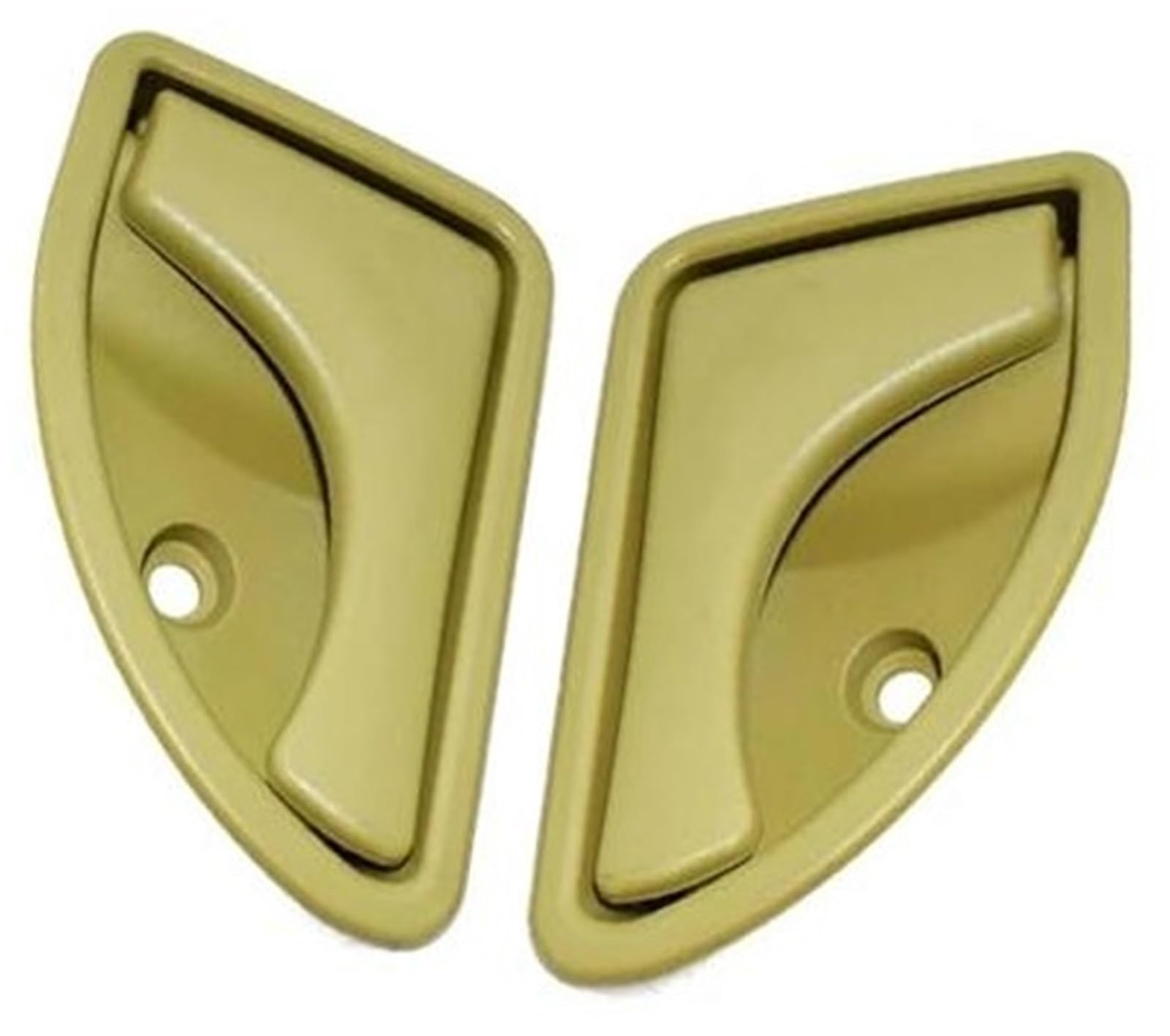 Autotürgriffverkleidung, MKVAXR Auto-Innentürgriff, for Renault, for Kangoo 1997–2007, for Twingo 1997–2003, Auto-Innentürinnengriff vorne links und rechts(Beige Left Right) von MKVAXR