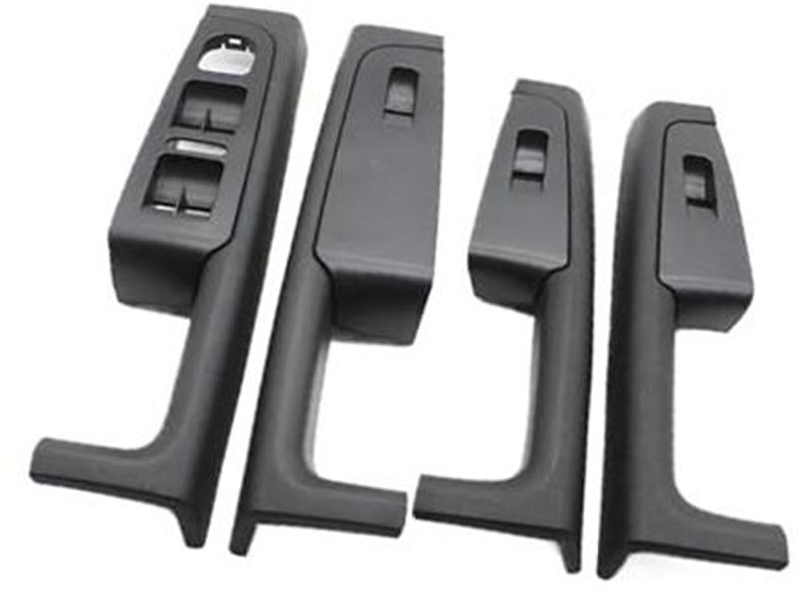 Autotürgriffverkleidung, MKVAXR For Skoda, for Superb 2008 2009 2010–2013 3TD867158A Auto vorne hinten Innentürgriff Armlehnenrahmen Schalter Bedienfeldverkleidung(BLACK 4pcs-black) von MKVAXR