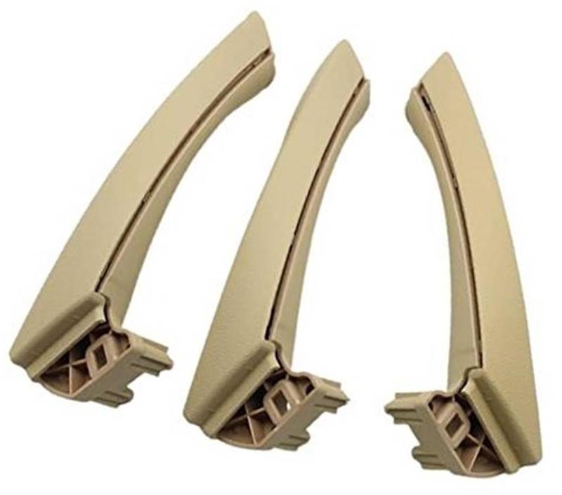 Autotürgriffverkleidung, MKVAXR LHD RHD Auto-Innentürgriff-Set, for, 3er E90 E91 E92 316 318 320 325 328i 2004–2012(Beige) von MKVAXR