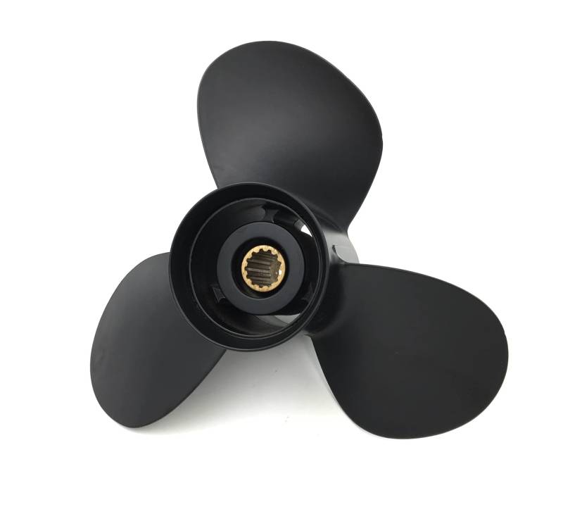 MKVAXR 10,3x13 15hp-35hp, for Johnson Propeller 14 Zähne Spline Aluminium Propeller, for Johnson Boat Accessories Marine Propeller Außenbordmotorpropeller von MKVAXR