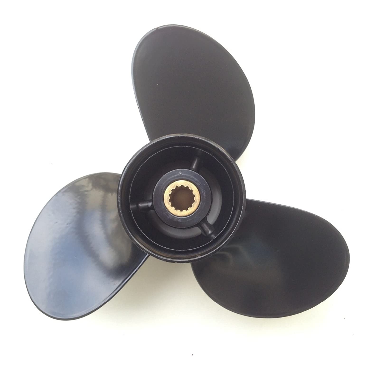 MKVAXR 10 1/2x11 15 PS-35 PS, for Johnson-Propeller, Aluminium-Propeller, 14 Zähne, for Johnson-Bootszubehör, Marine-Propeller Außenbordmotorpropeller von MKVAXR