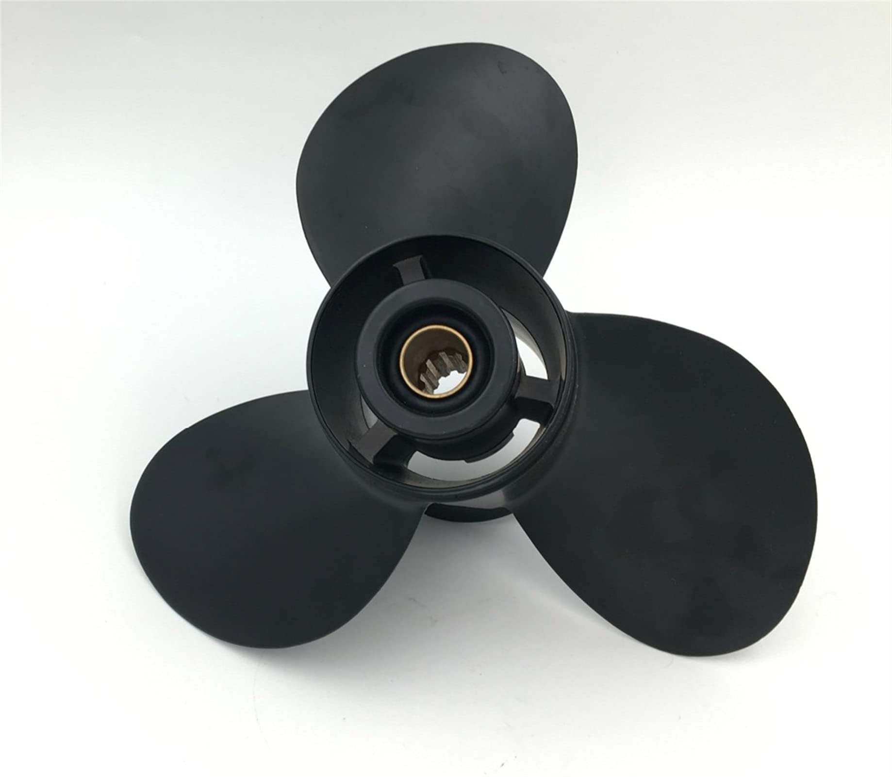 MKVAXR 10 1/2x12 15hp-35hp, for Johnson-Propeller. 14-Zahn-Spline-Aluminiumpropeller, for Johnson-Bootspropeller Außenbordmotorpropeller von MKVAXR