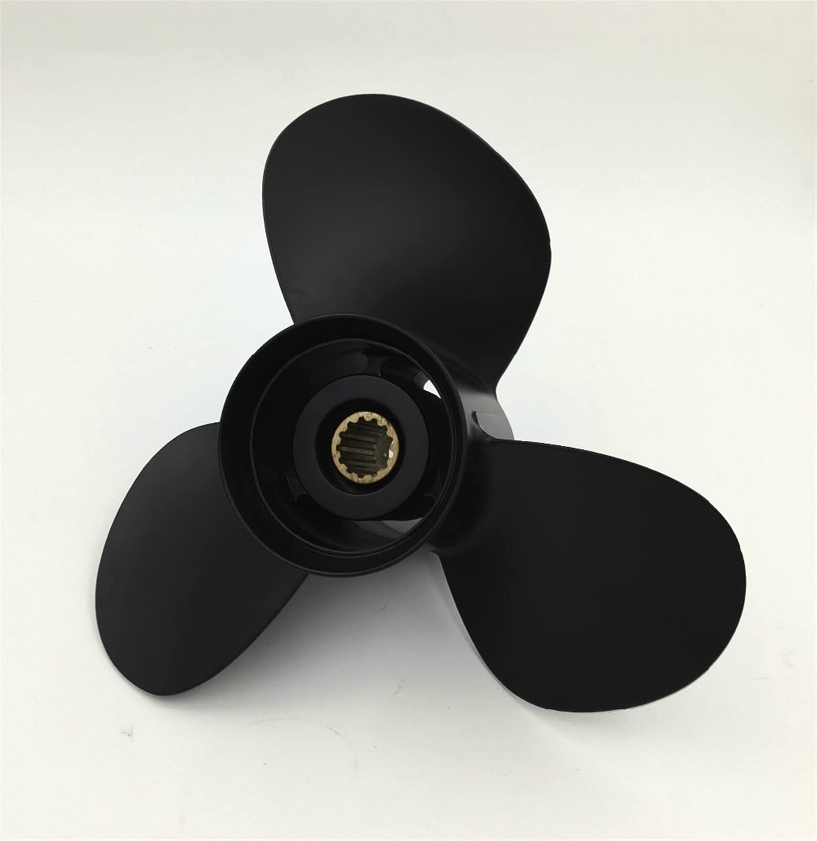 MKVAXR 10 1/4x14 15hp-35hp, for BRP-Propeller, 14-Zahn-Spline-Aluminiumpropeller, Tanne, BRP-Bootszubehör, Marine-Propeller Außenbordmotorpropeller von MKVAXR